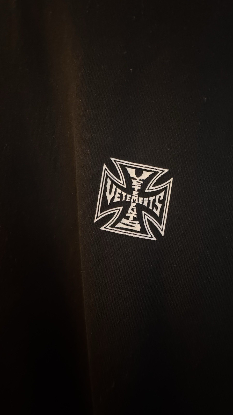 Vetements Biker Longsleeve size M cropped waist Brand New without box