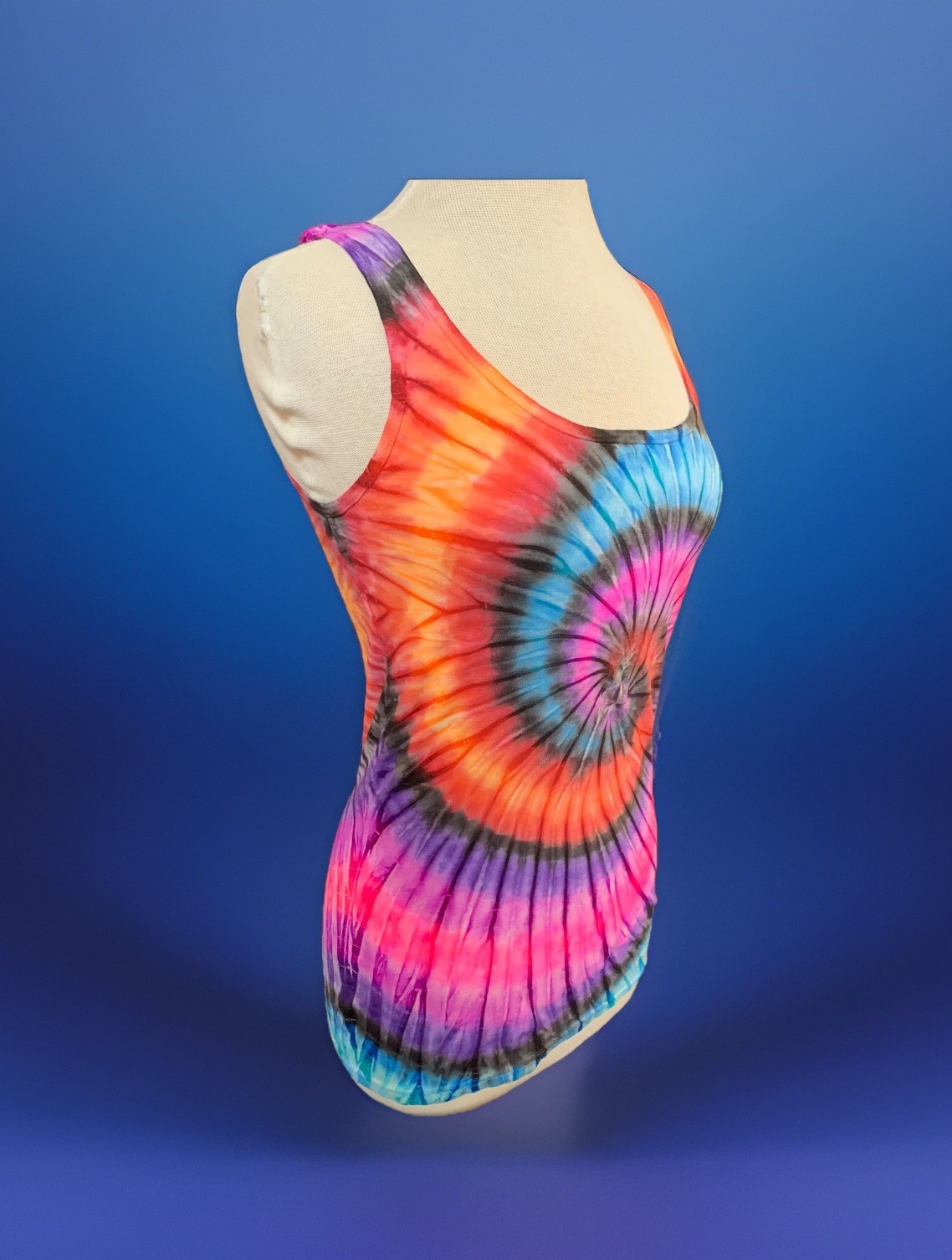 *New* Handmade Tie Dye, Assorted Magic Tunnel Women’s Tank Tops, All Sizes