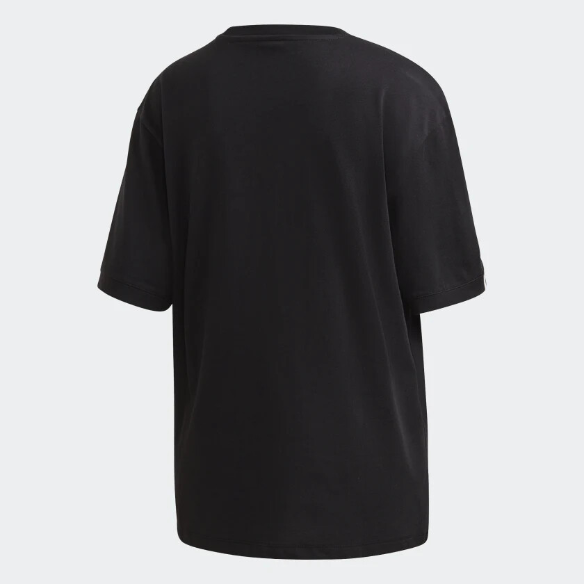 Adidas Originals R.Y.V. Womens Oversized Premium T-Shirt Black Size XS 32 GD2975