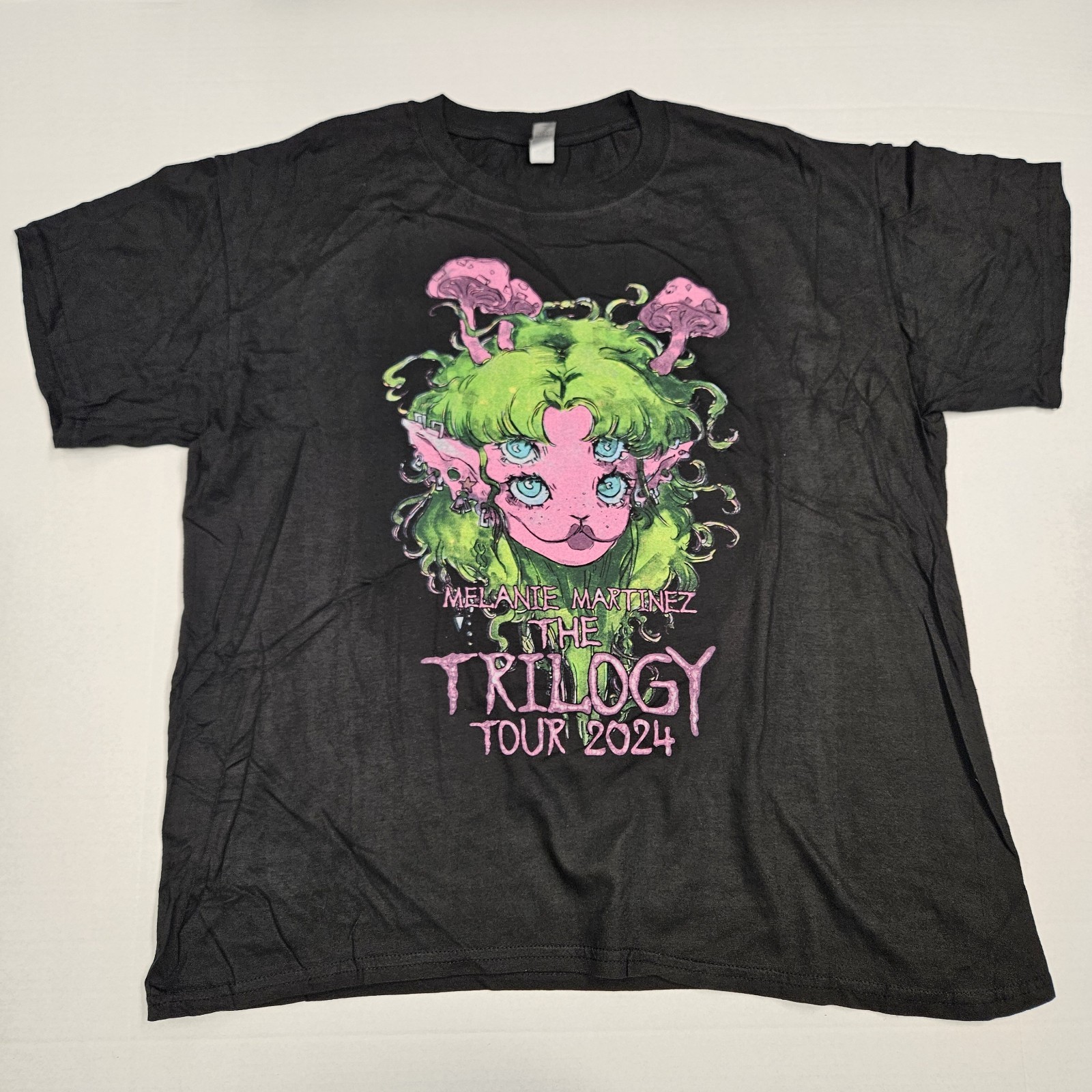 Melanie Martinez The Trilogy Tour 2024 ‘Black’ Tee / Size L / Girisha Hvy Cotton