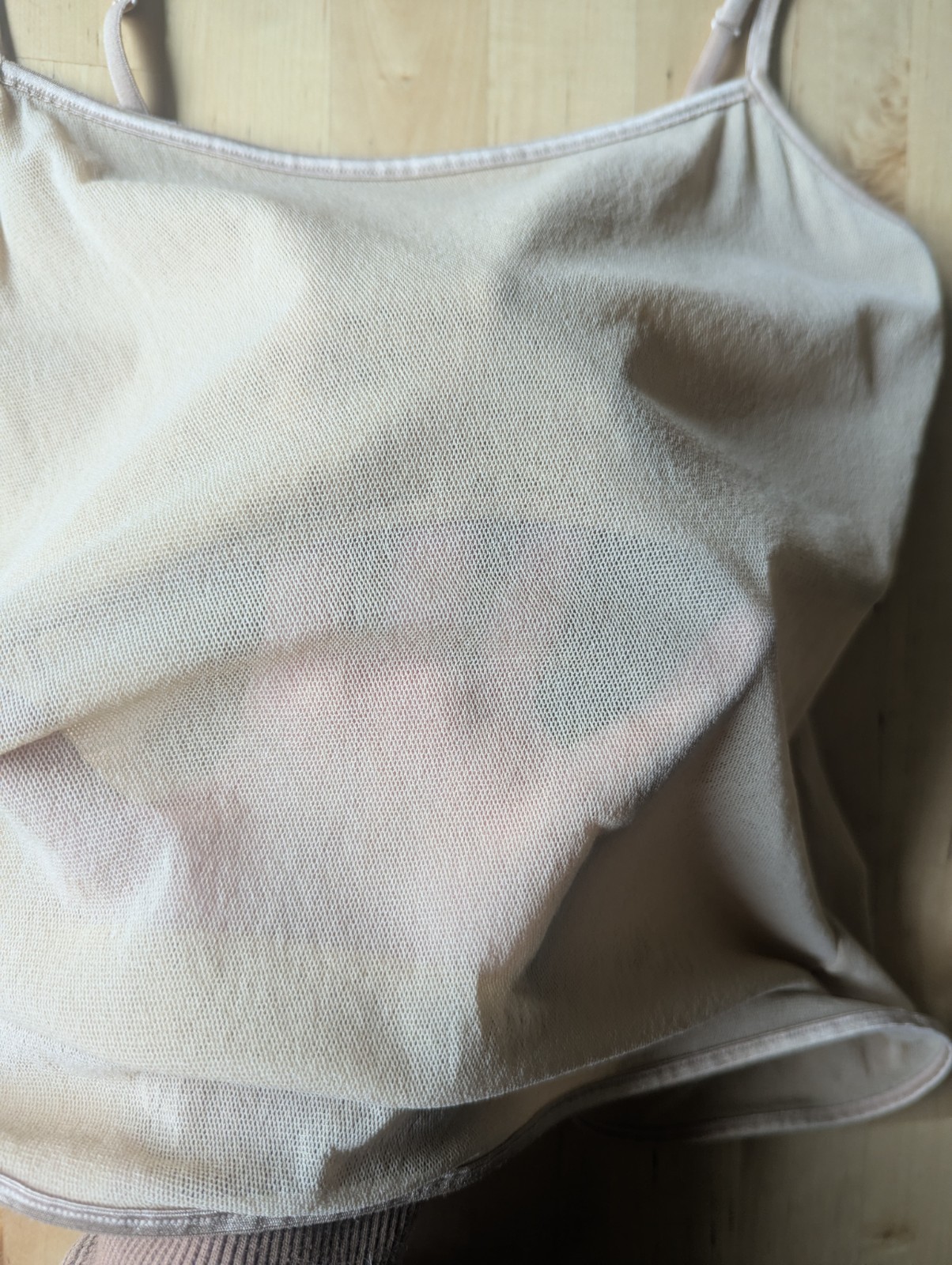 Cosabella Vintage Nude Beige Mesh Camisole Tank Made In Italy