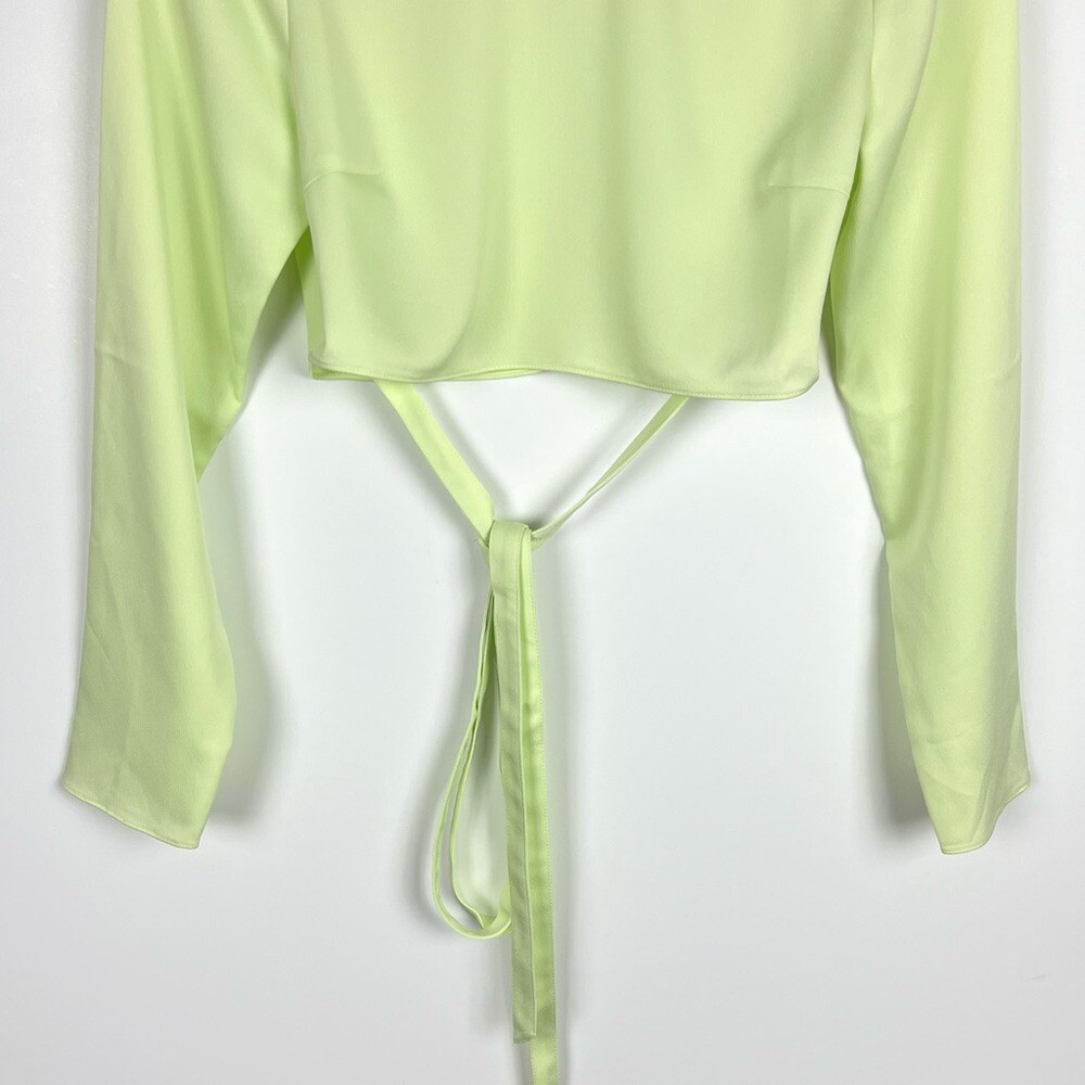 GRLFRND Aaryn Mint Open Back Classy Girls Night Out Top Size Small