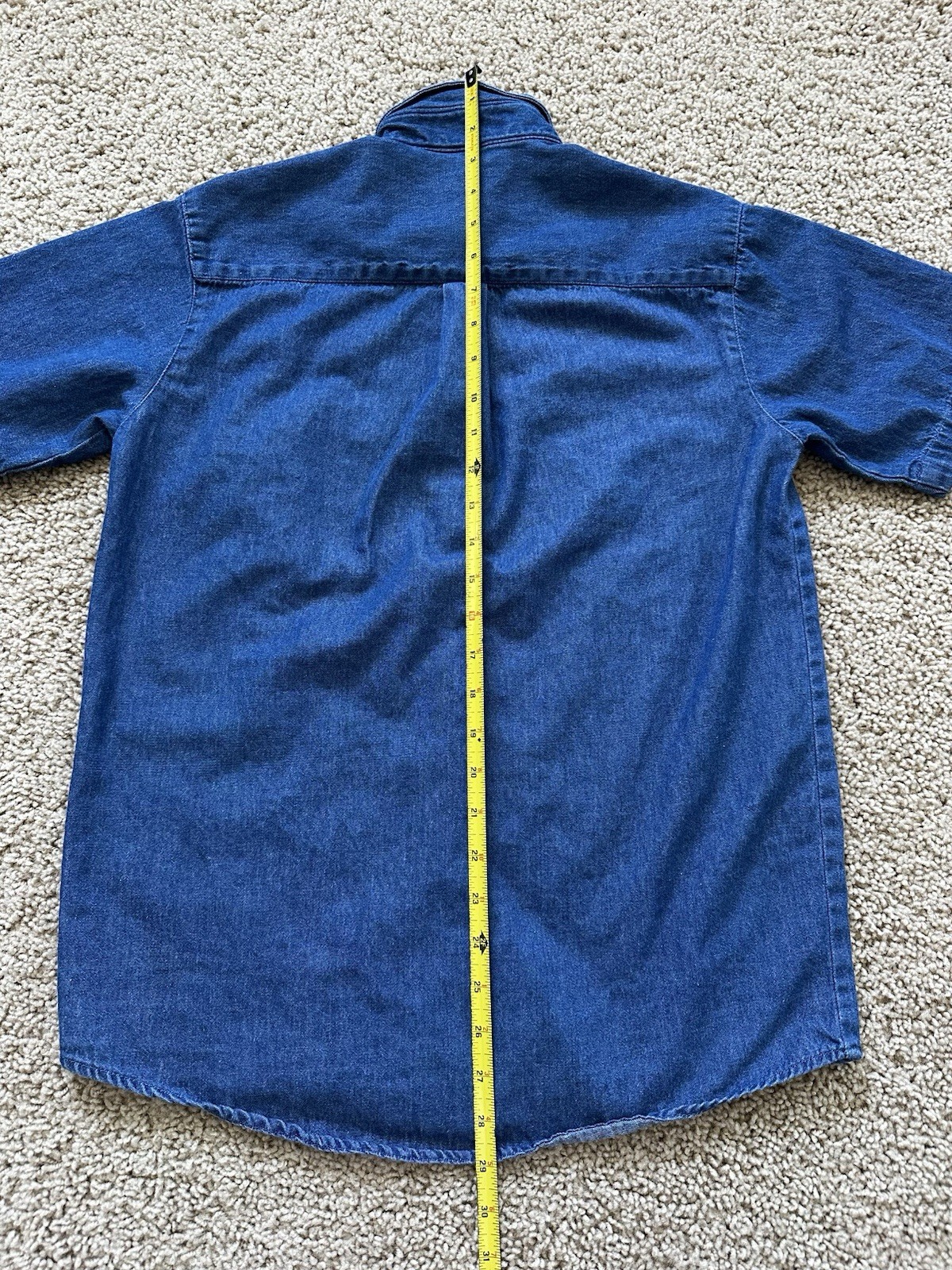 Hilton Corporate Casuals Panda Express Gourmet Denim Shirt In Adult Size XS