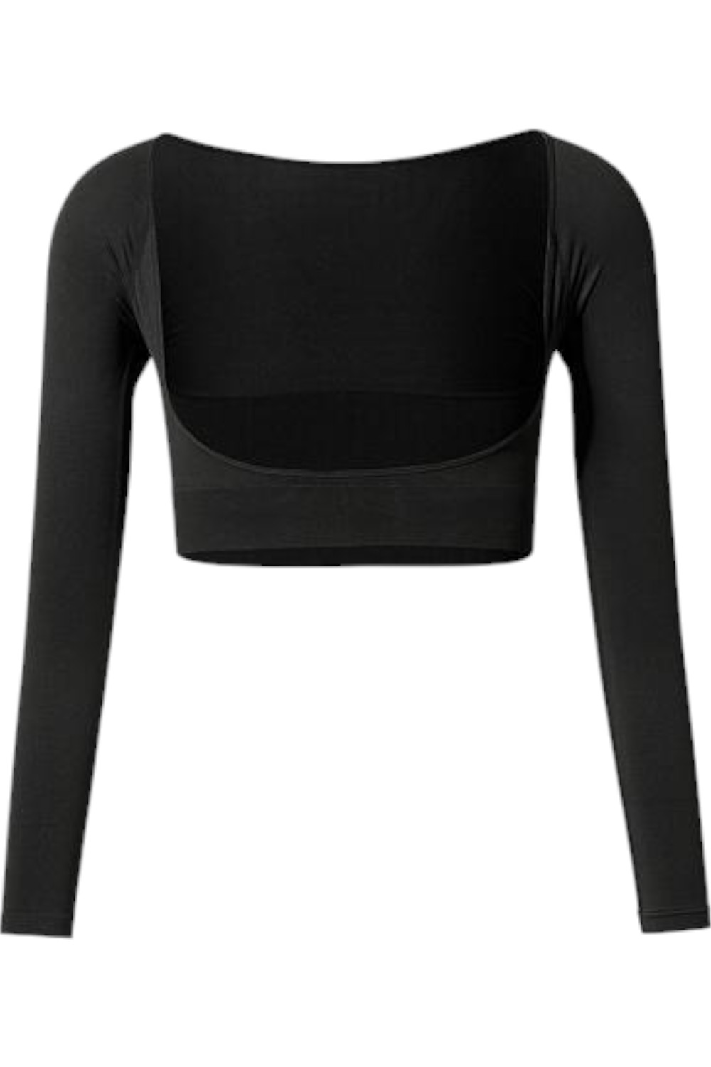 Rhonda Shear Women’s 4-Way Stretch Seamless Arm Shaper Black