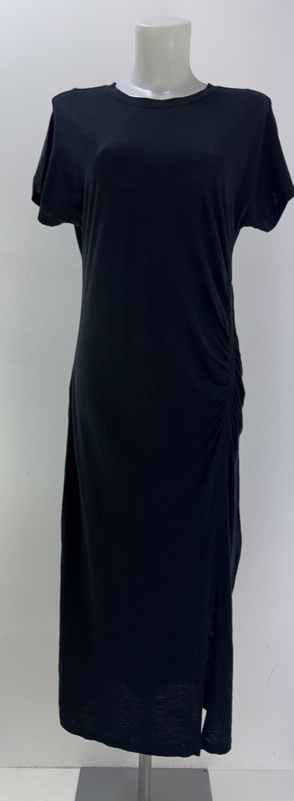 Ladies New Ex M&S Cotton Blend Midi Dress Size 6 8 10 12 14 16 18