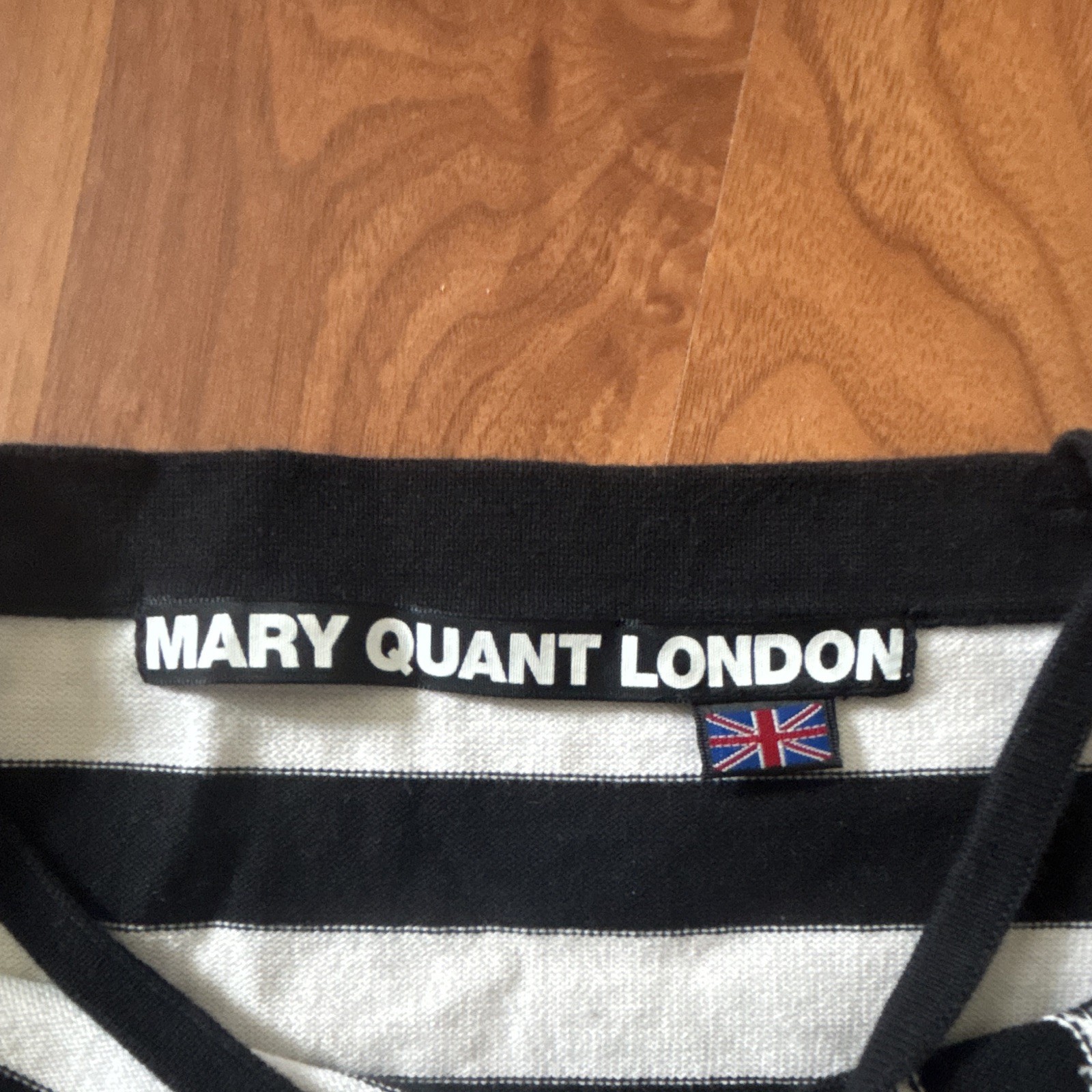 Mary Quant London Vintage striped tank top S