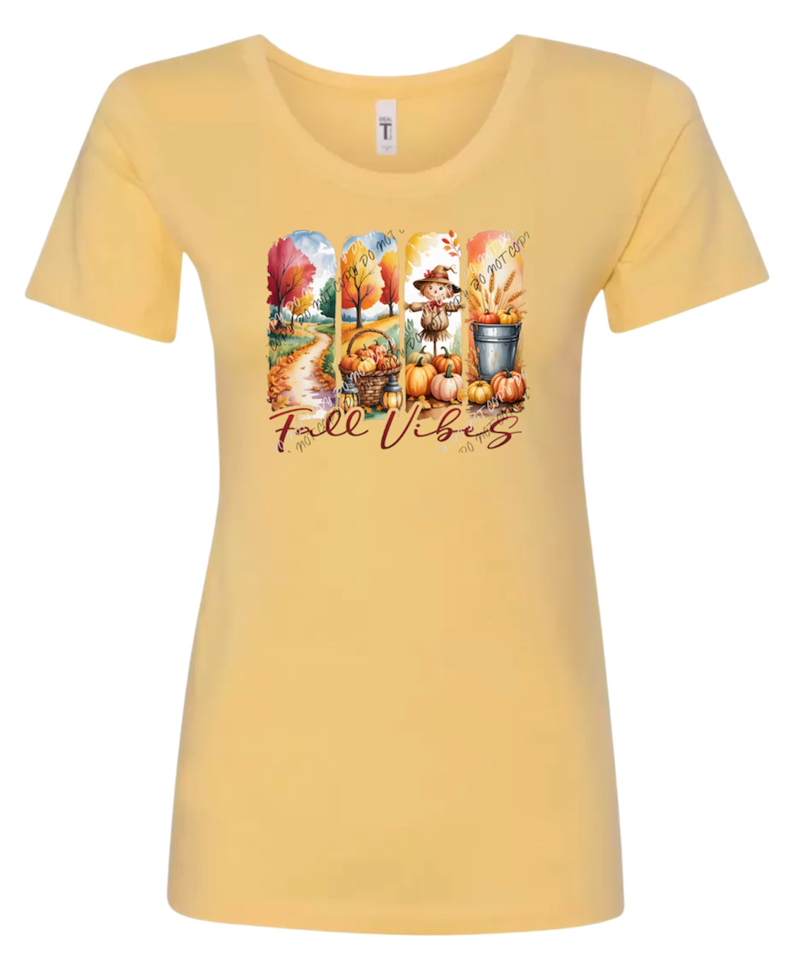 Autumn Harvest T-Shirt – Fall Season Graphic Tee for Women
