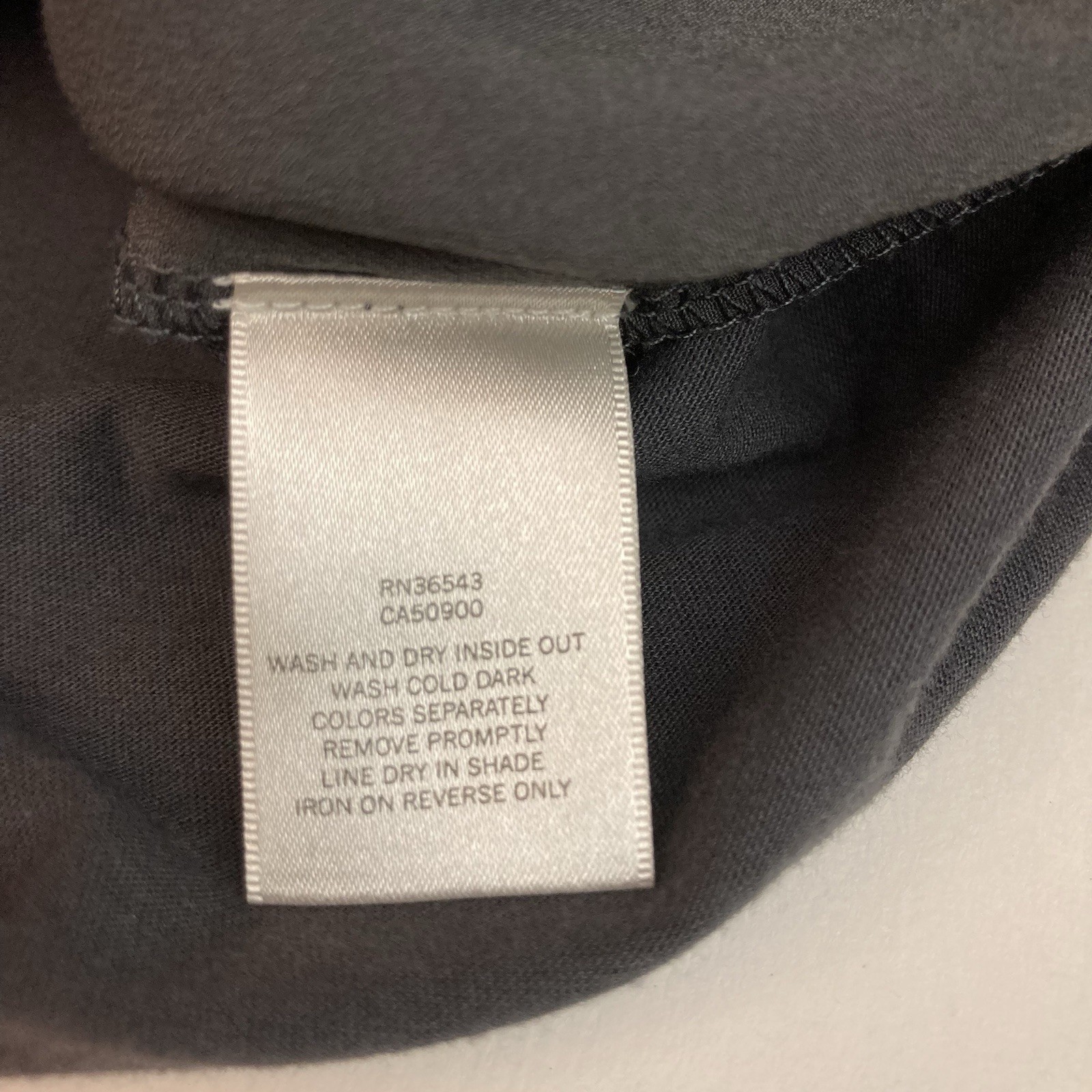 Van Heusen Top Womens XL Charcoal Gray 3/4 Bell Sleeve Lace Business Holiday