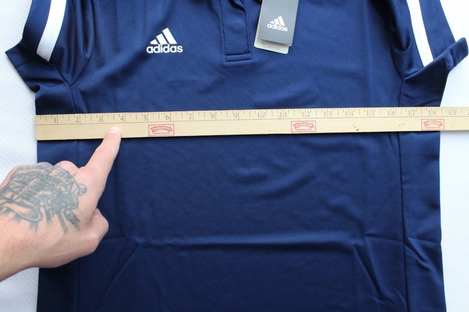 adidas Shirt Women’s Medium Climacool Polo Navy Blue NEW NWT