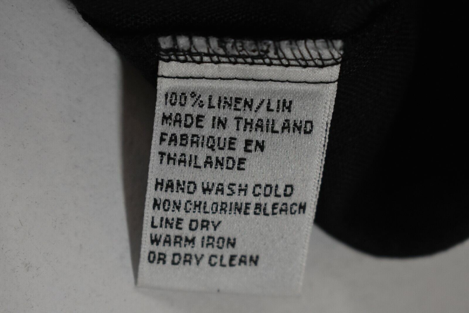 Talbots Womens Solid Black Sleeveless Side Split Round Neck Casual Tank Top 16