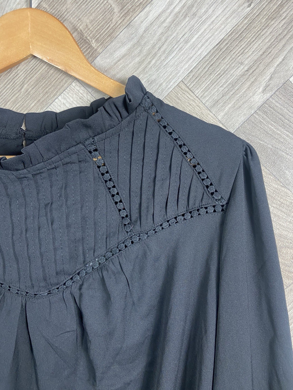 LTS Long Tall Sally Women’s Black Blouse Long Sleeved Size 18 New