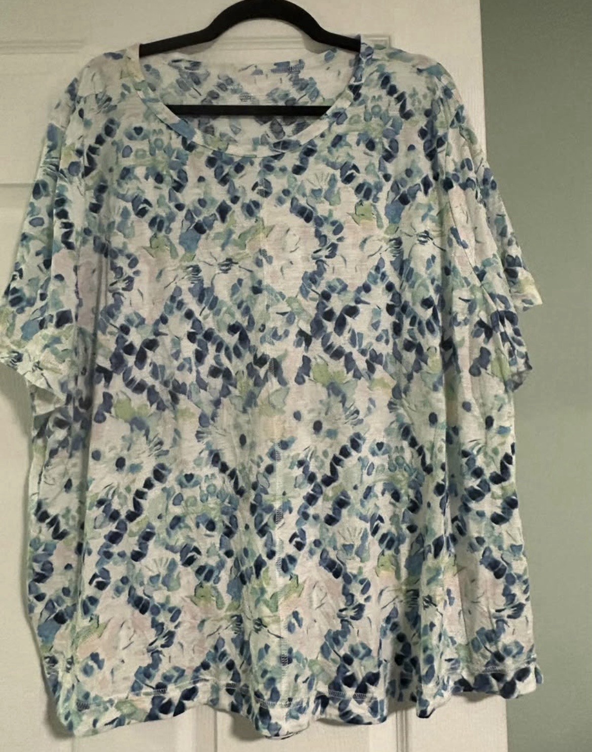 Westbound Women’s Short Sleeve Blouse, Size 3X