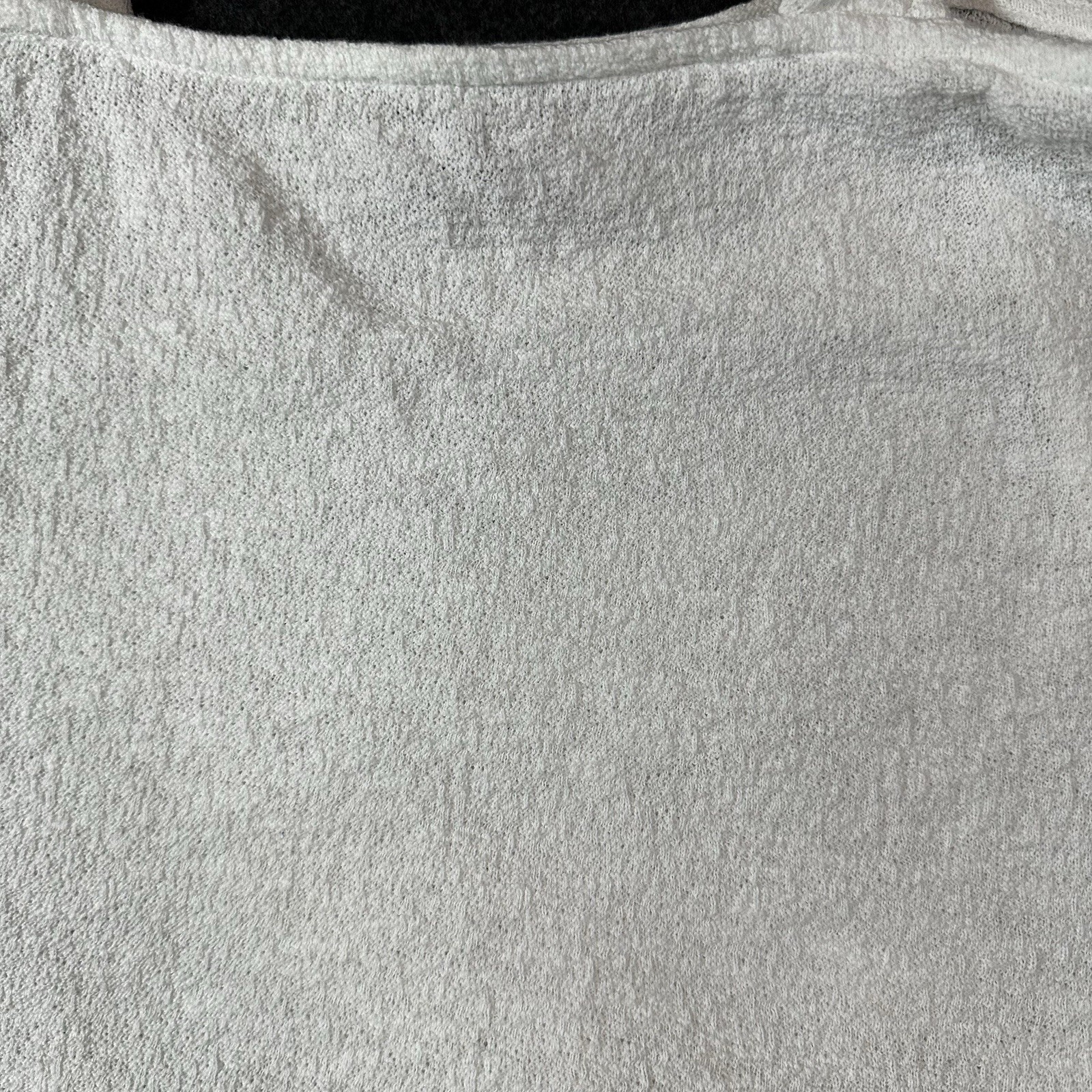 Express Boho Tie Strap Cropped Tank Top Womens Size S White Cottagecore