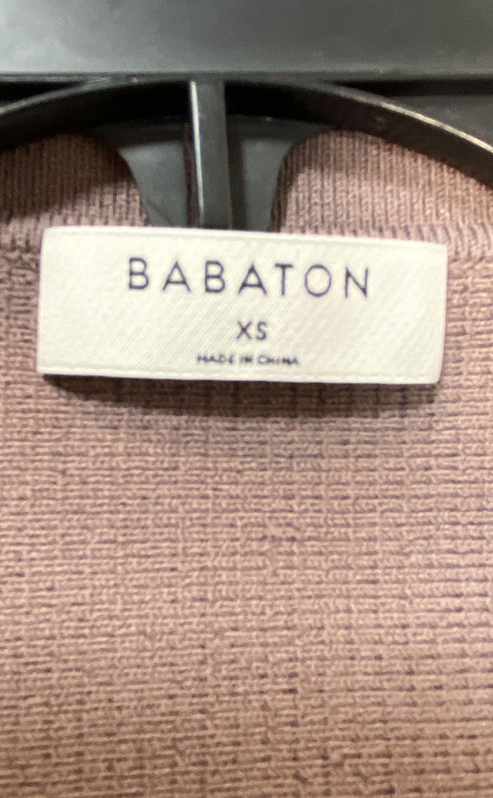 Babaton Women’s Sculpt Knit Polo Sleeveless Deep Taupe Top NWT Size XS