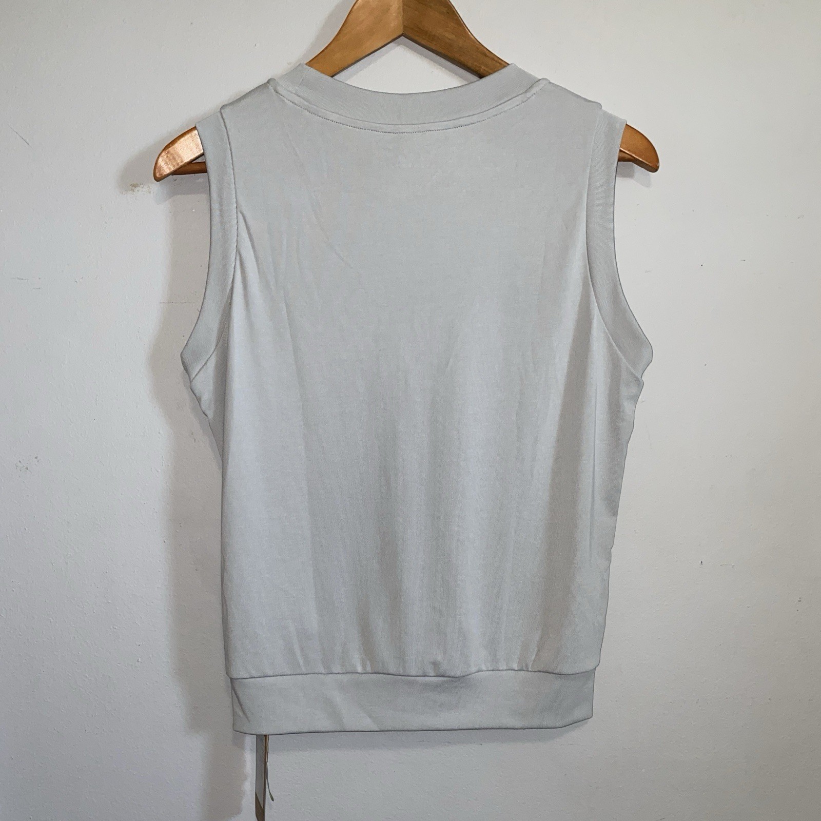 OGL Crew Neck Top Smoke Blue Medium Smooth Stretch Relaxed Casual 1 Piece NWT
