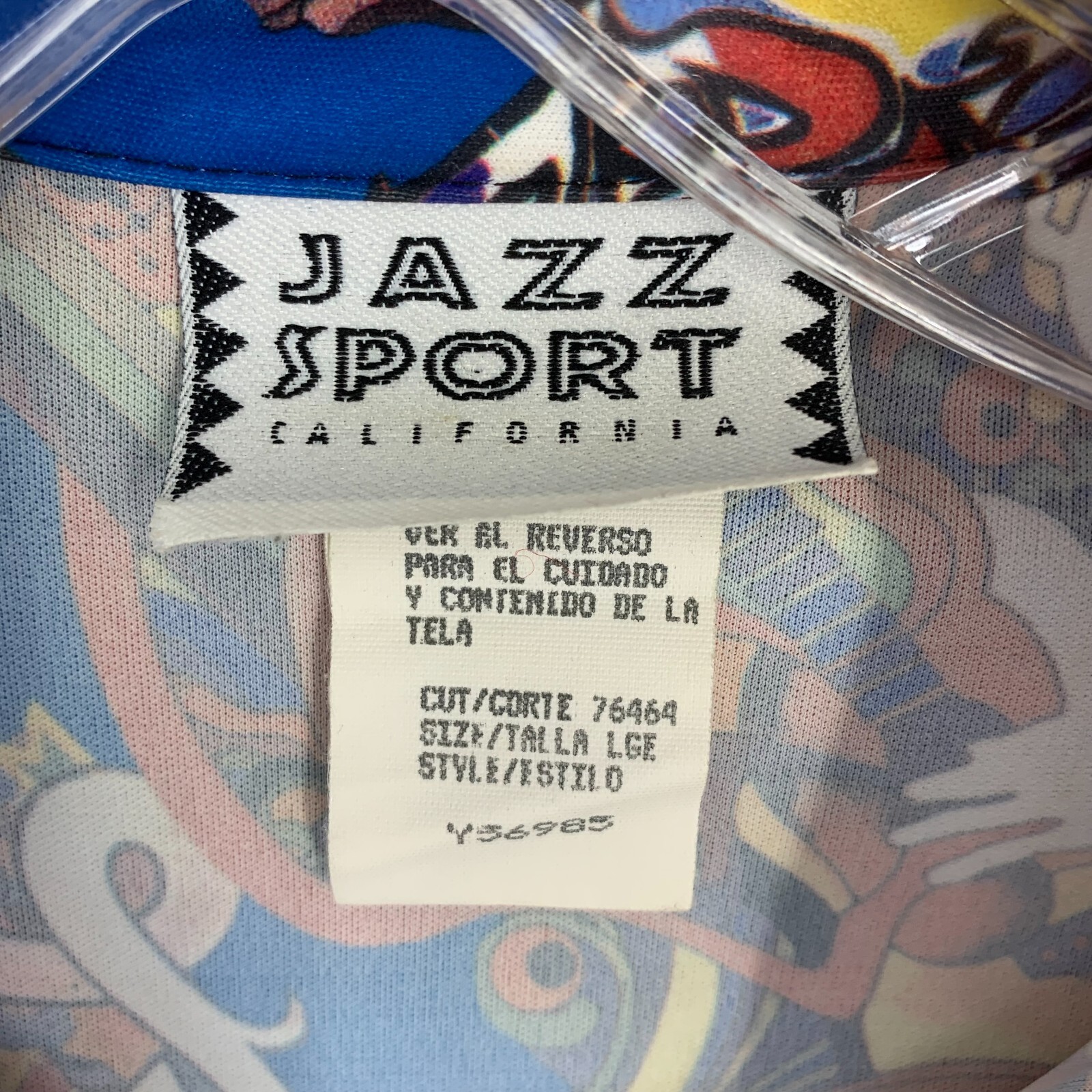 True Vintage Jazz Sport Beatles Revolution Psychedelic Hippie Button Front Shirt