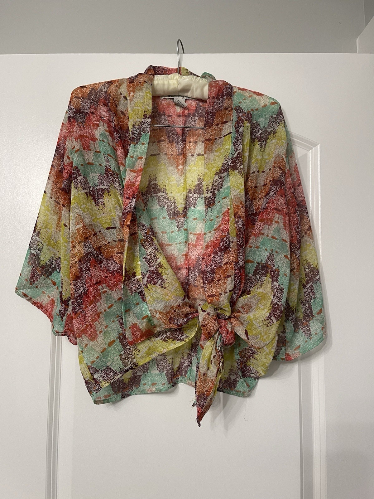 Y2k Boho American Rag Sheer Top S/M Indie Festival Grunge Outfit Summer Top