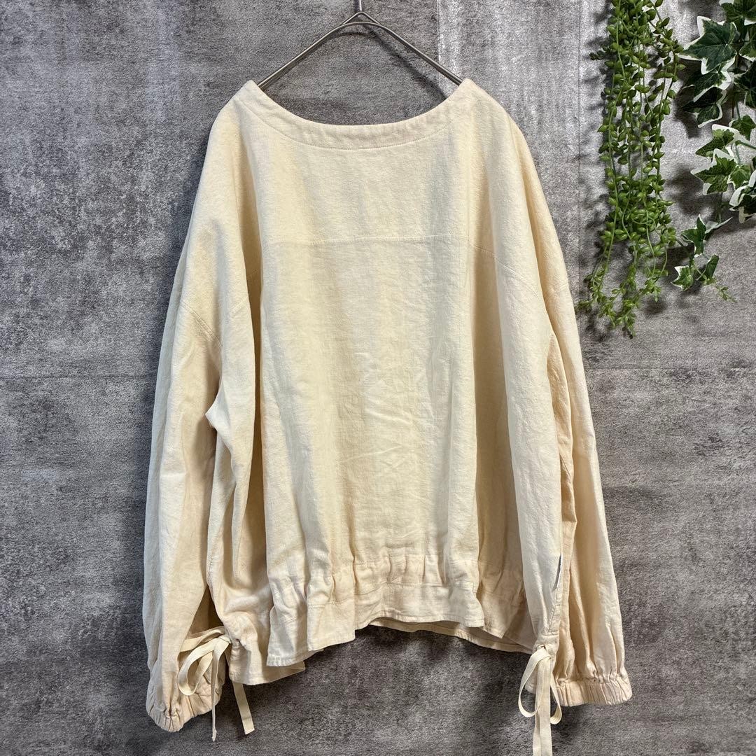 Nest Robe 2025S/S Upcycle Reno Linen Cotton 2-Way Top Japan