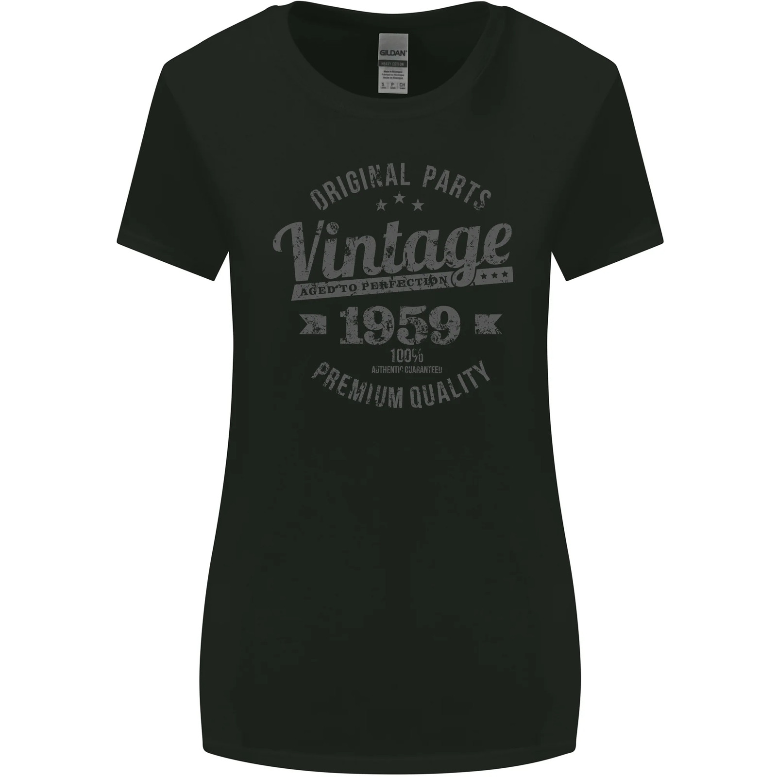 Vintage Year 65th Birthday 1959 Womens Wider Cut T-Shirt