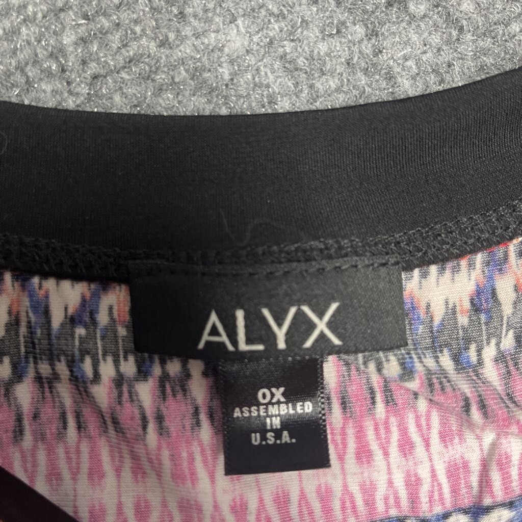Alyx Tank Top Womens Plus 0X Multicolor Southwestern Sleeveless Stretch USA New