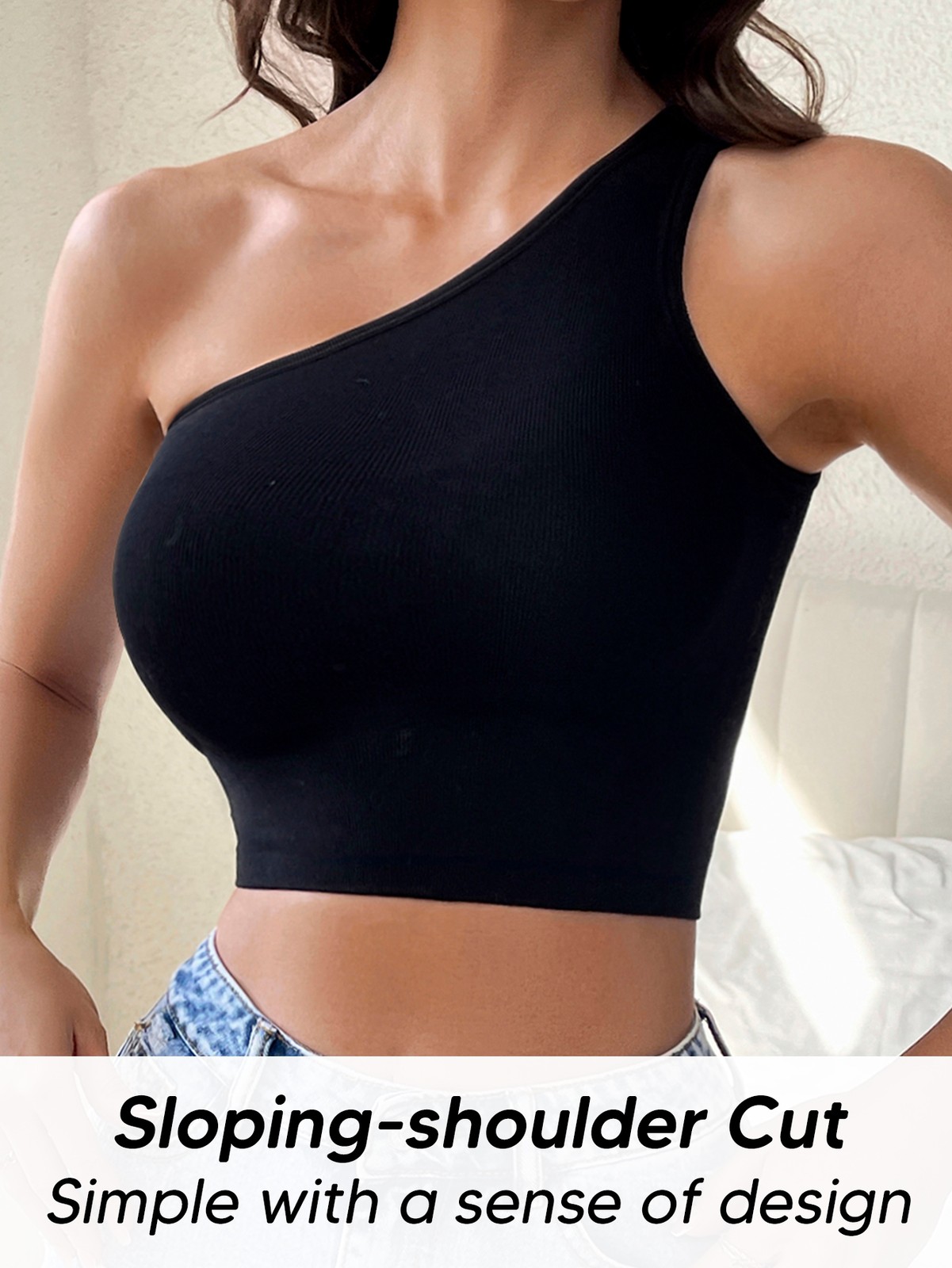 Womens 1/2 Pack Crop Tank Tops Basic Seamless Ribbed Sleeveless Workout Yoga Top