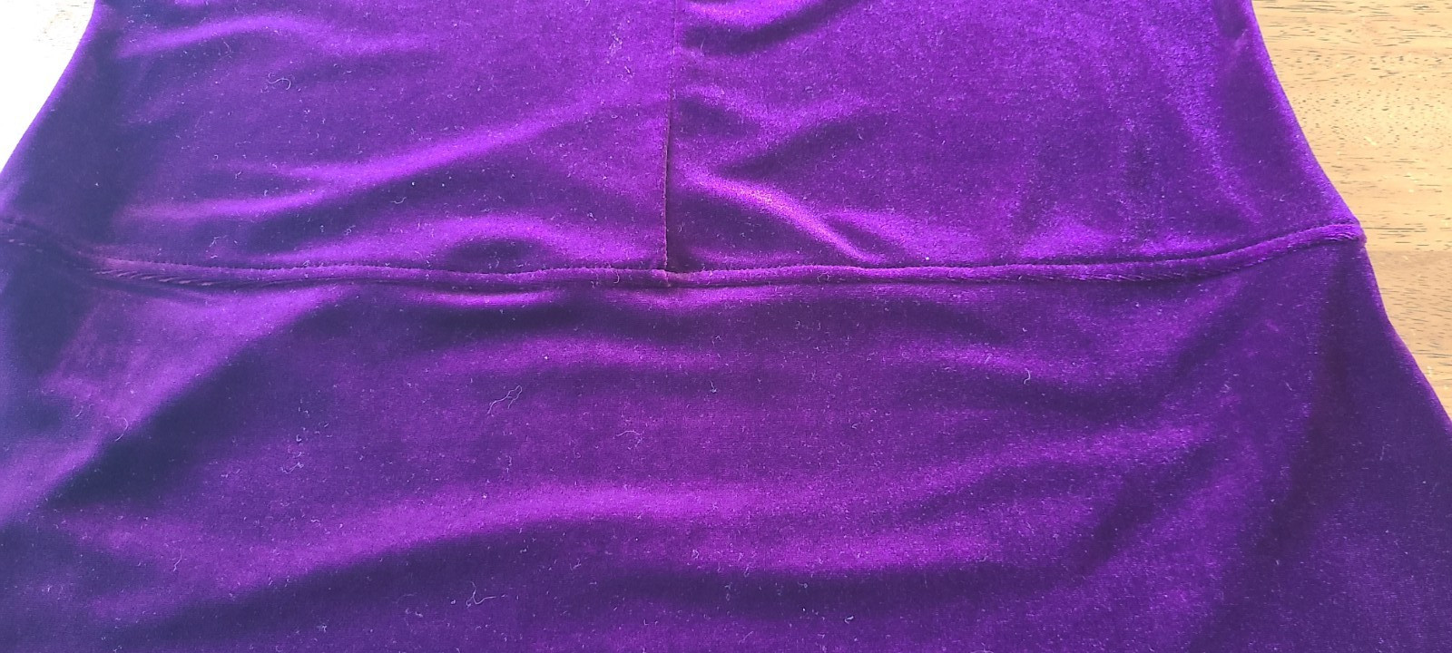 Lauren Ralph Lauren Women’s Purple Velvet Keyhole Front Blouse Tunic Top Size PL