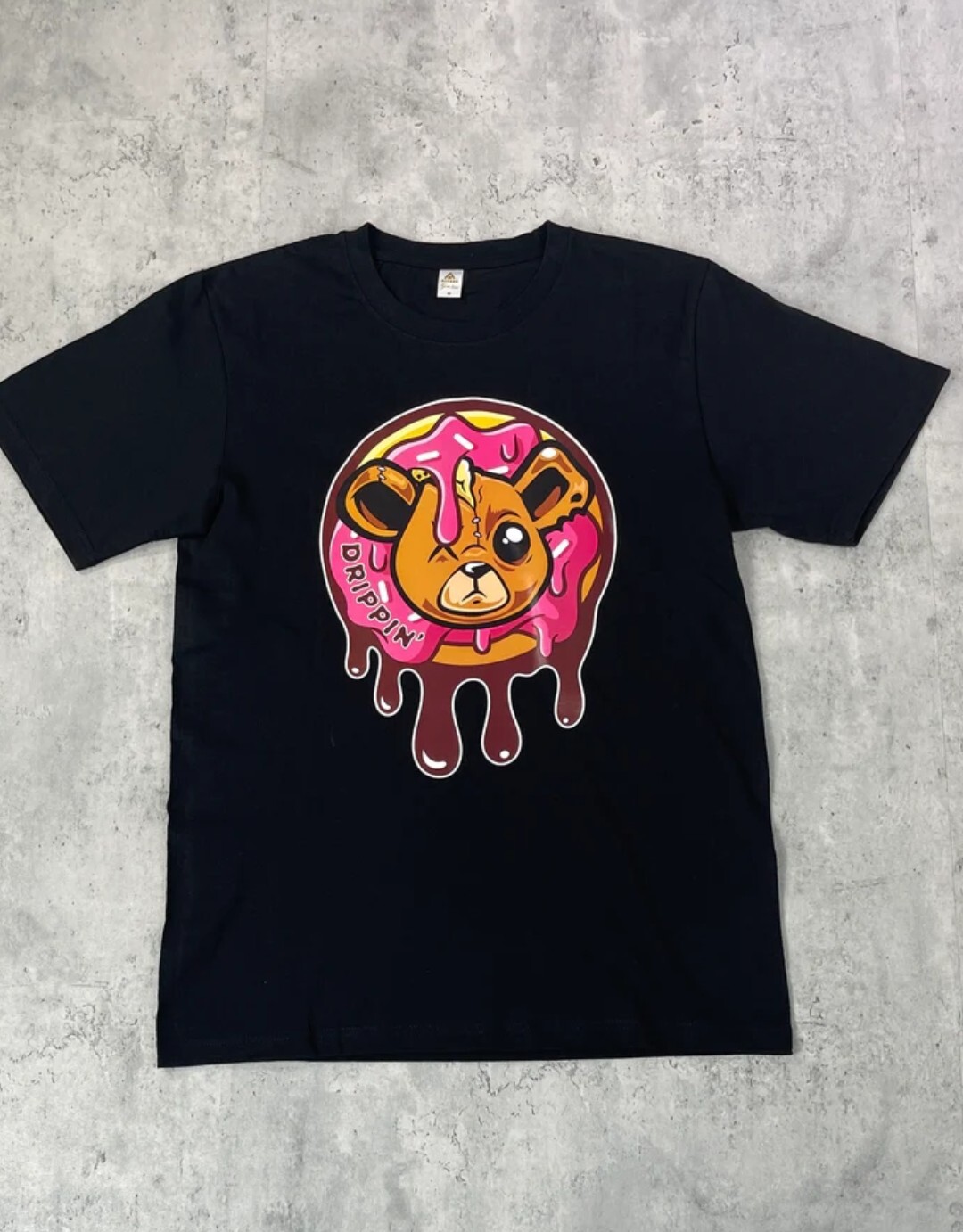 *NEW* Drippin (2XL) Black Tee, Access Apparel Brand unisex, DTF image