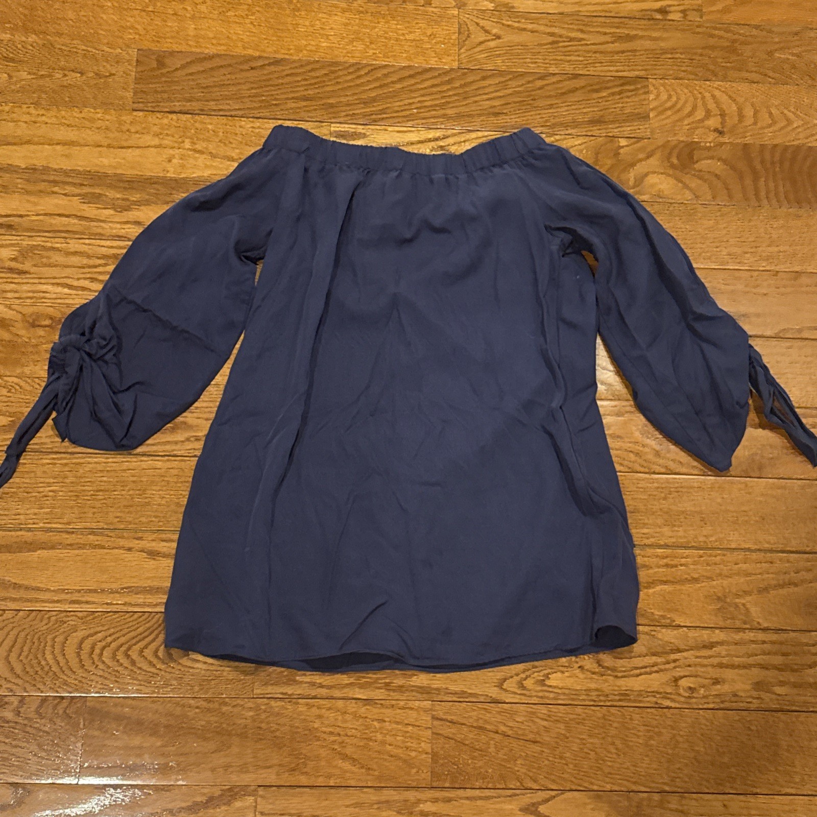 Pookie & Sebastian Dark Blue Women’s Blouse Size Small