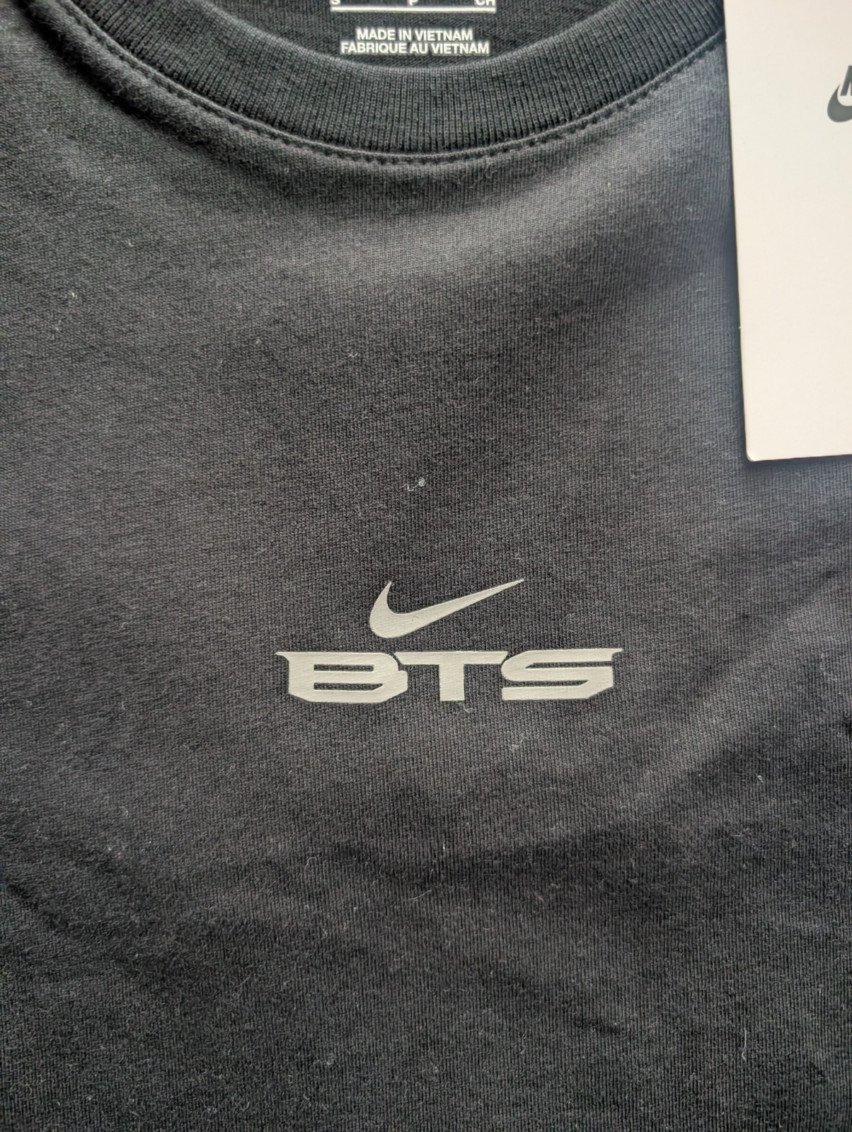 BTS x Nike Collaboration Korea Exclusive T-Shirt Black Size S / ARIRANG