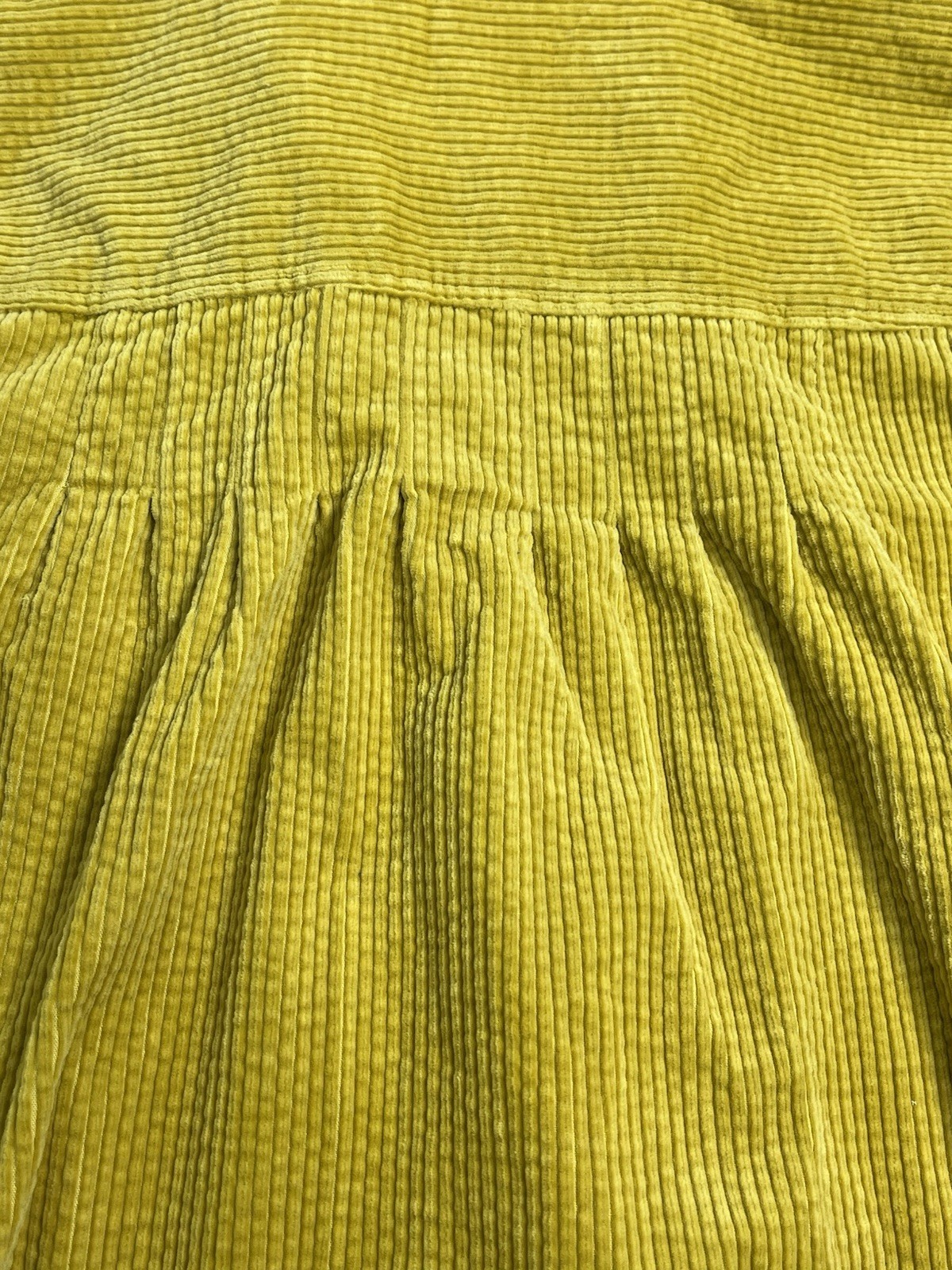J Jill Shirt Jacket L Mustard Yellow Corduroy Shacket Pockets Button Front