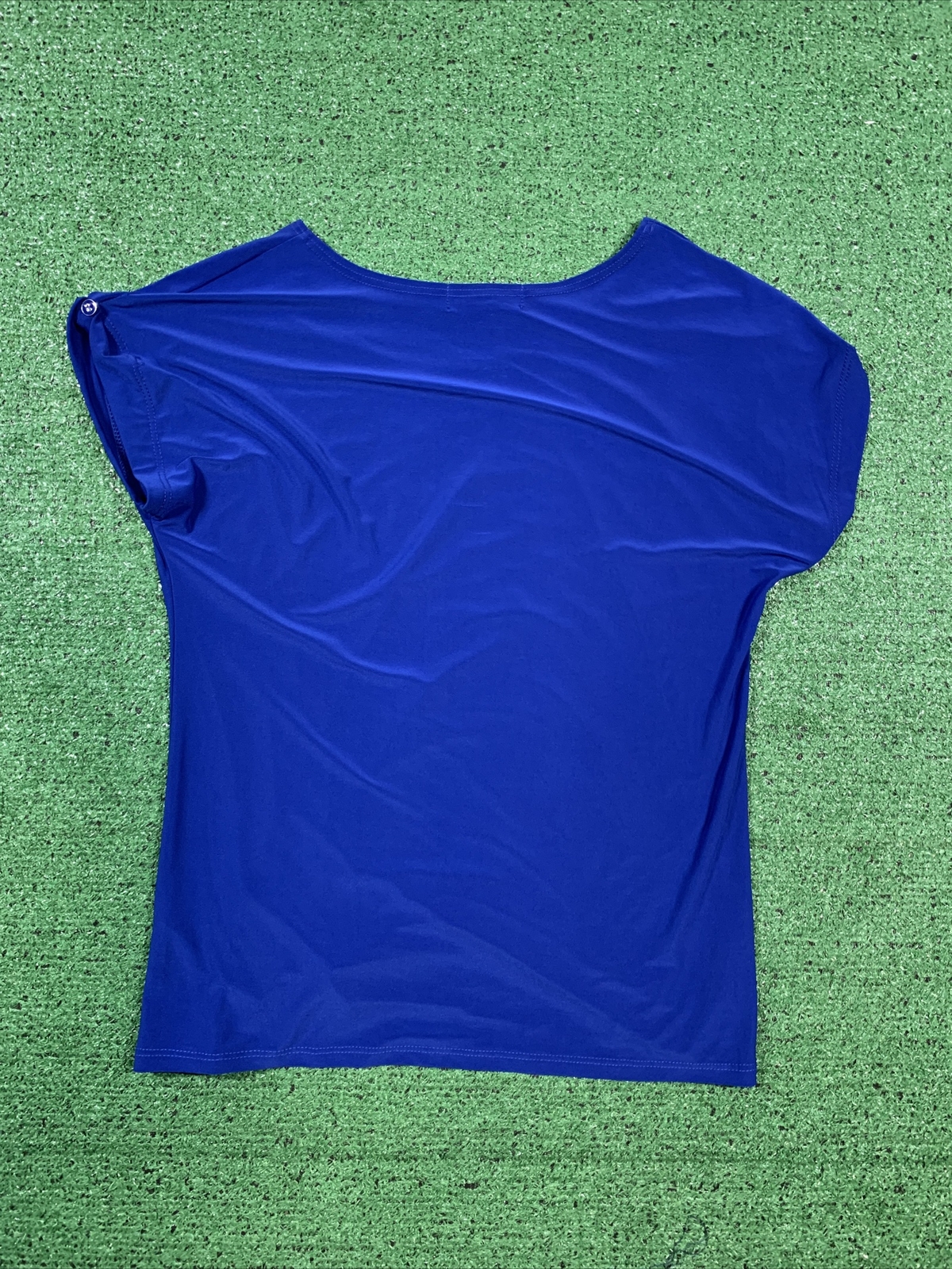 Diana Belle Women’s Size Large Blue Casual Blouse Top