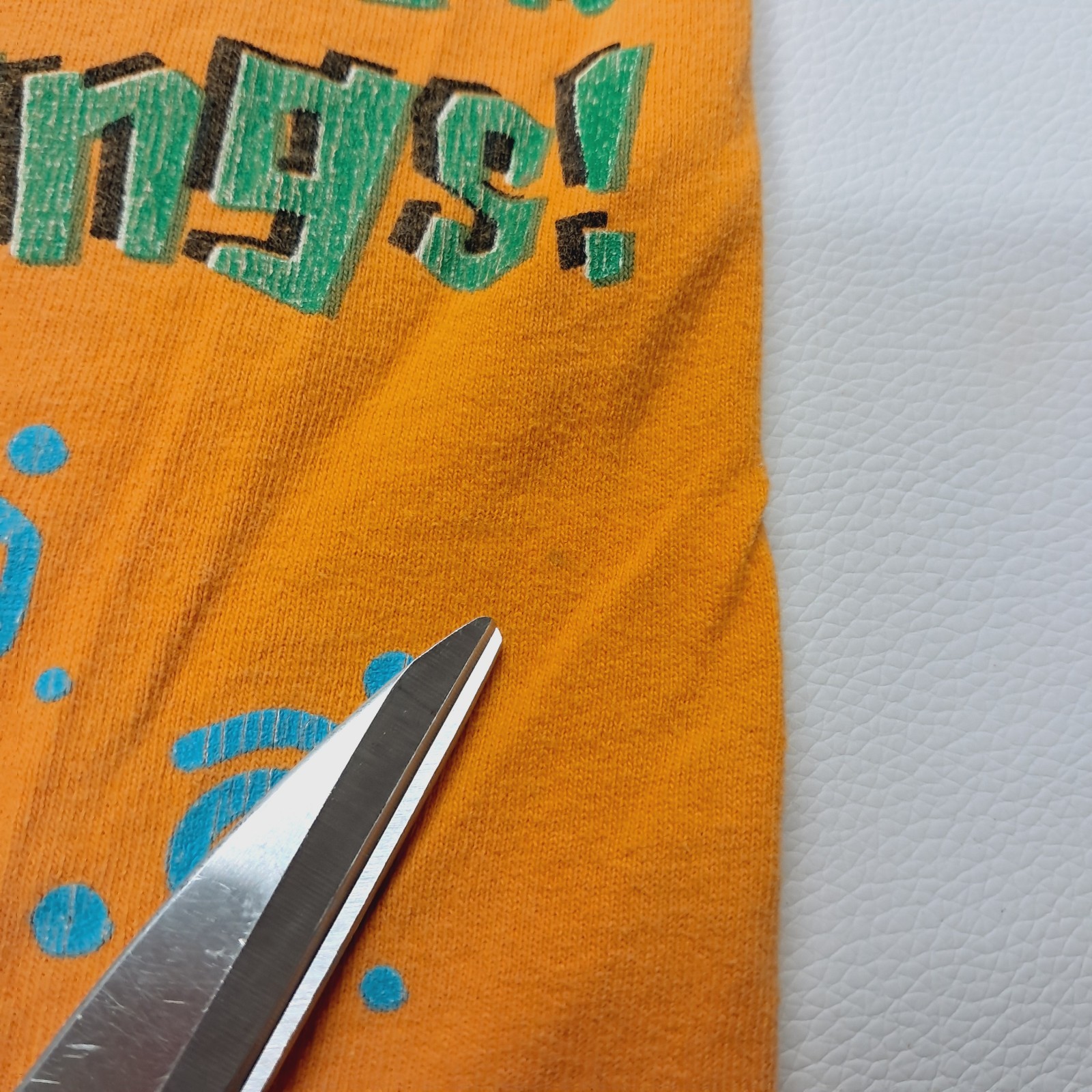 Vtg 1996 Rugrats Angelica Shirt Nickelodeon 90s Kid XL Single Stitch Orange S M