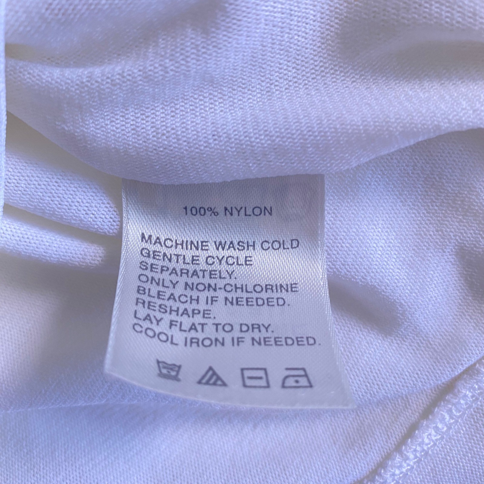 Classiques Entier White Ruched Top Size L Long Sleeve Stretch Balletcore