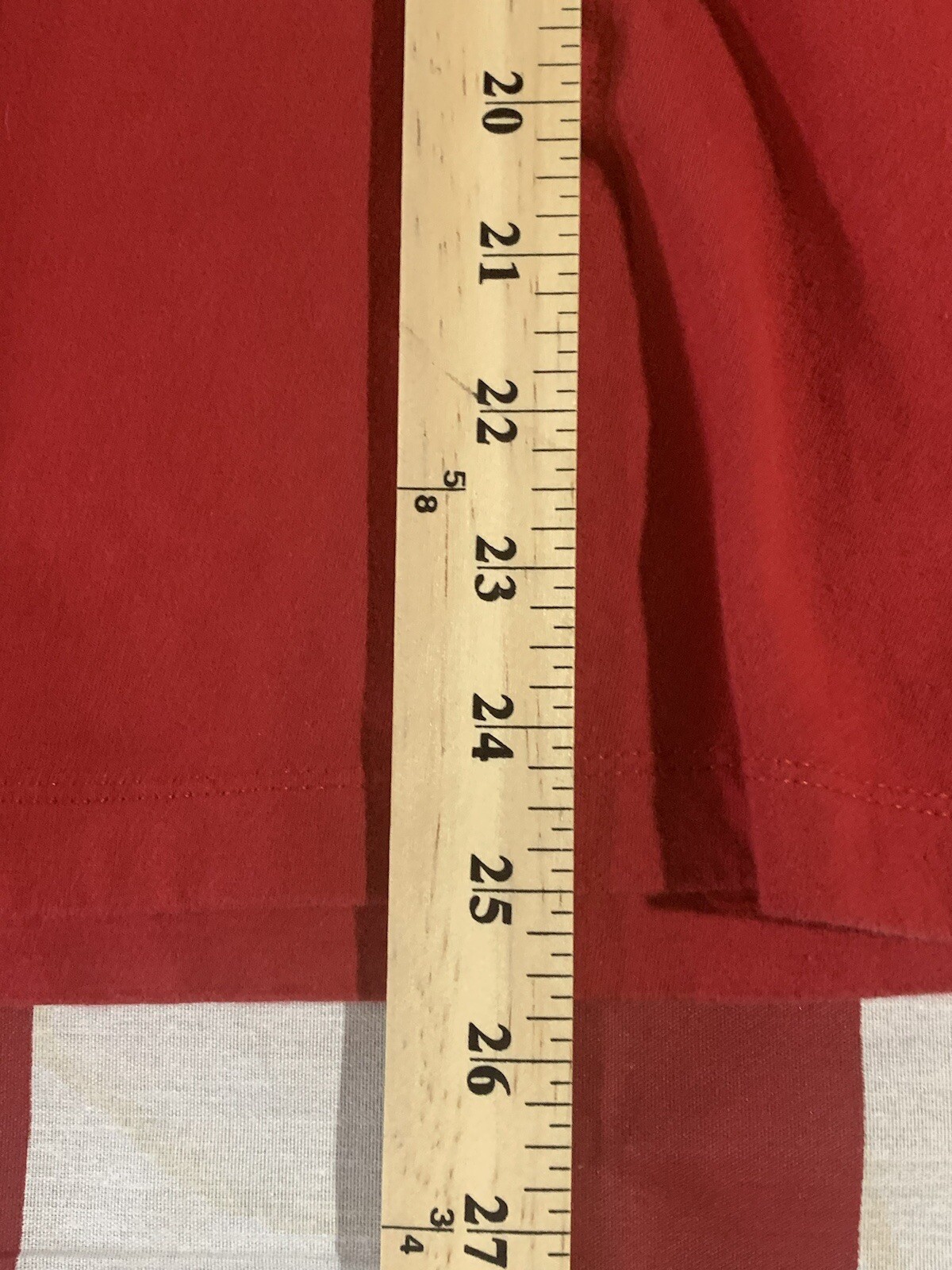 Nike SF 49ers Slim Fit Colin Kaepernick Kneeling T Shirt Red Womens XL