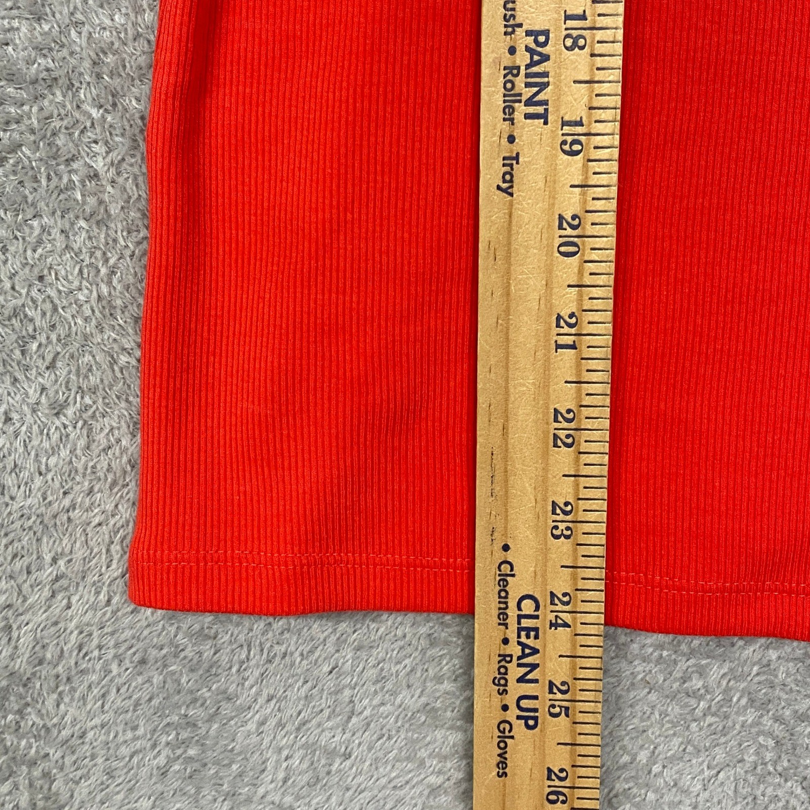 J Crew Shirt Womens Large Red Puff Sleeve Pintuck Ribbed Top CQ468 NWT