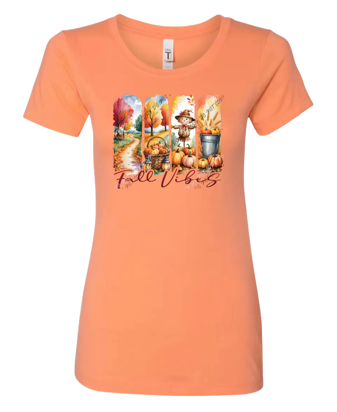 Autumn Harvest T-Shirt – Fall Season Graphic Tee for Women