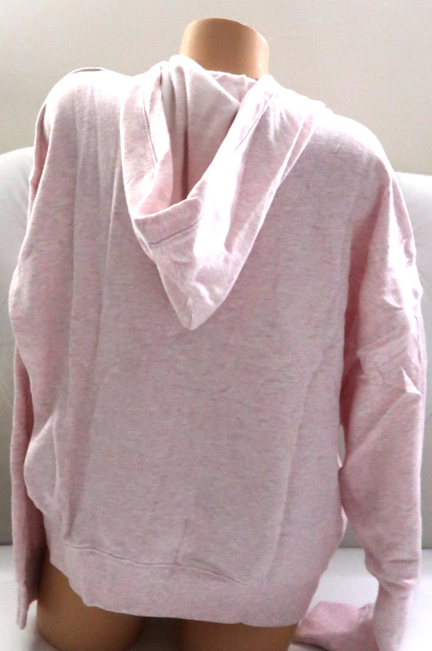 Victoria’s Secret PINK Campus Fleece Hoodie /Cotton Sweatpants Pink Shine SET L