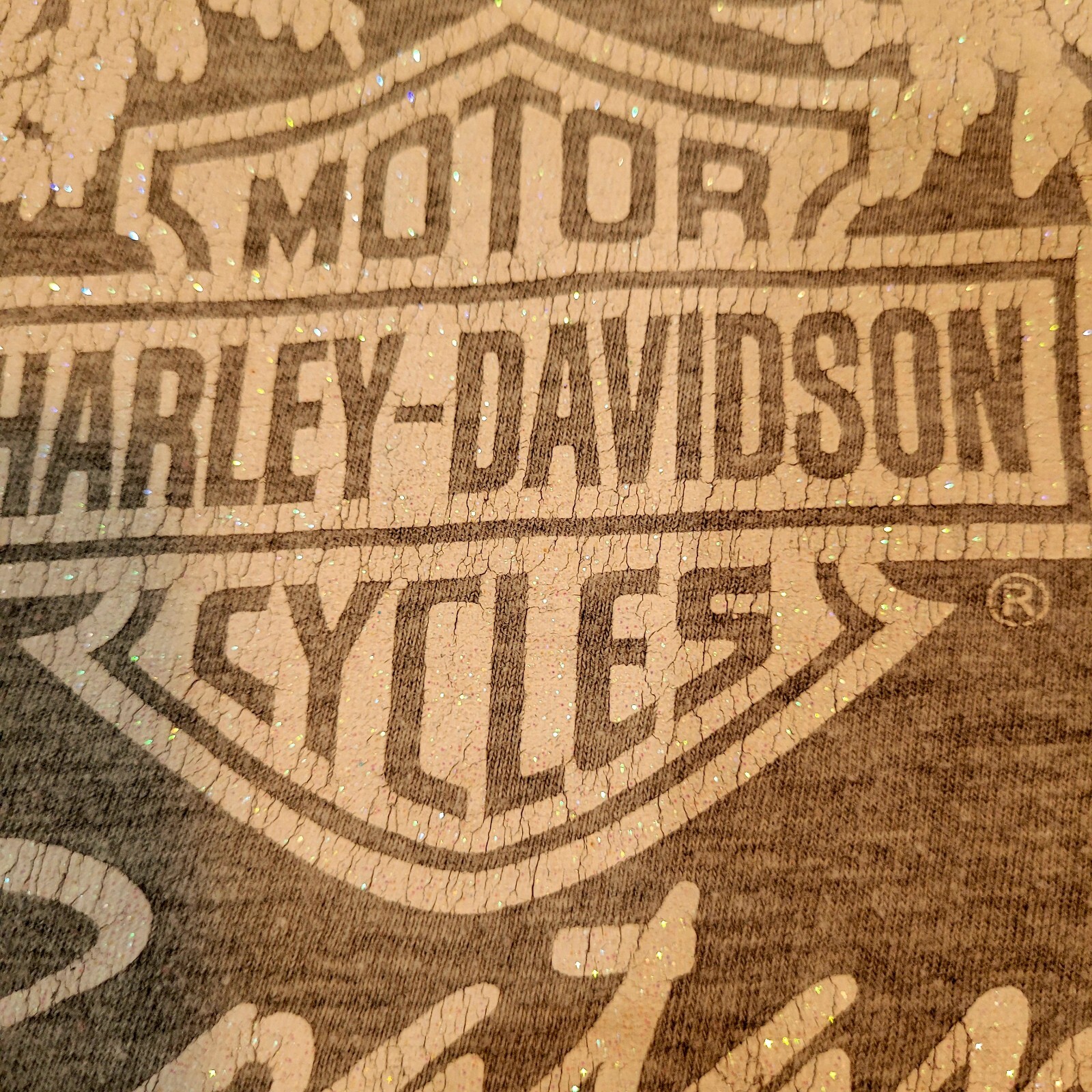 Harley Davidson Womens T Shirt, Roatan, Honduras Size Large