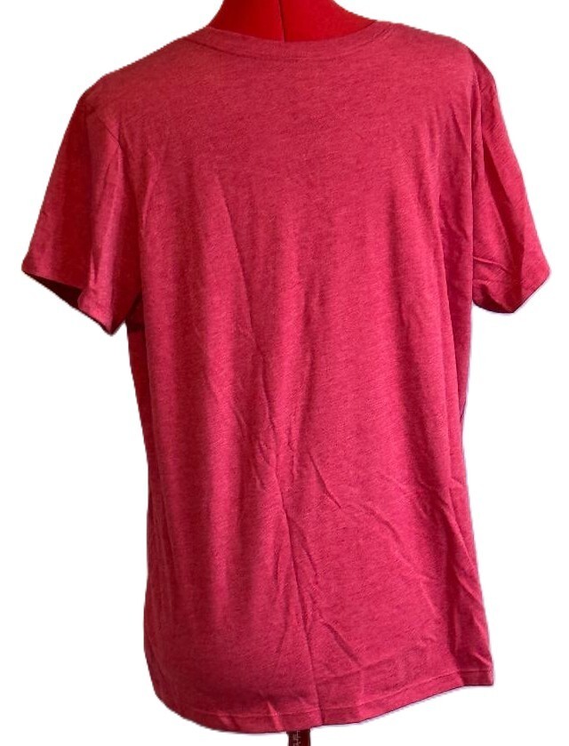 Heather Red ‘I Just Want to Work in My Garden’ Graphic Tee – Size XXL – New