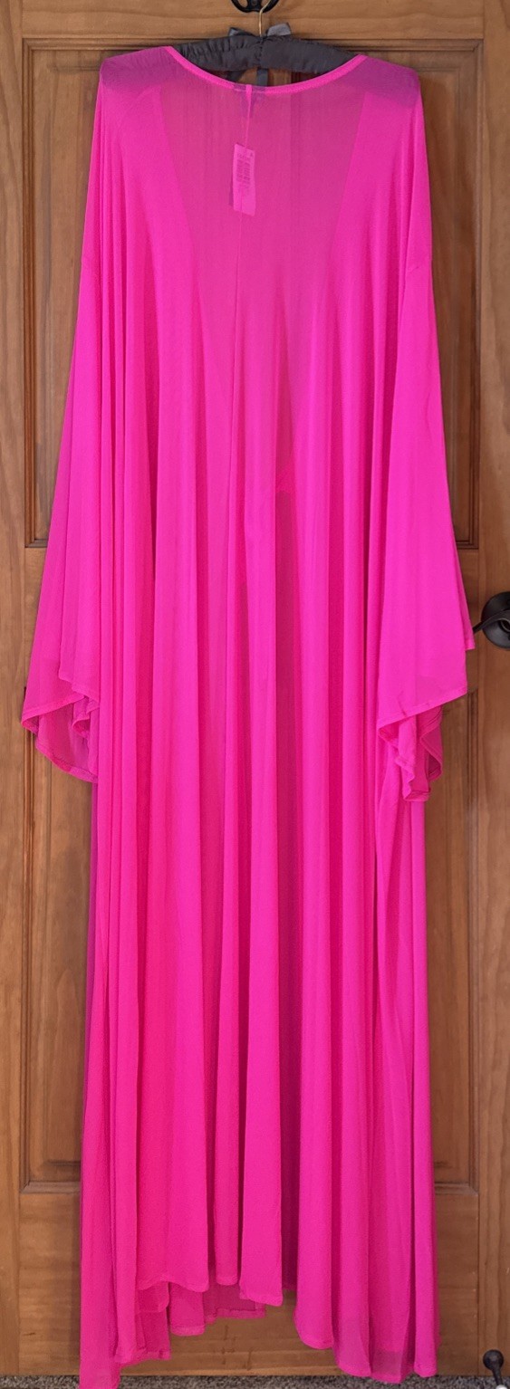 TORRID KIMONO DUSTER MAXI LONG DRESS COVER UP 5 5X 5XL 28 NEW