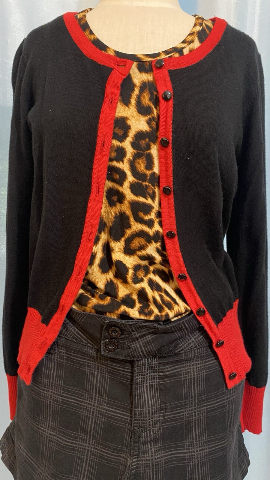 Leopard Animal Print Racerback Brown Black Gold Betsy Johnson Inspired Tank Only