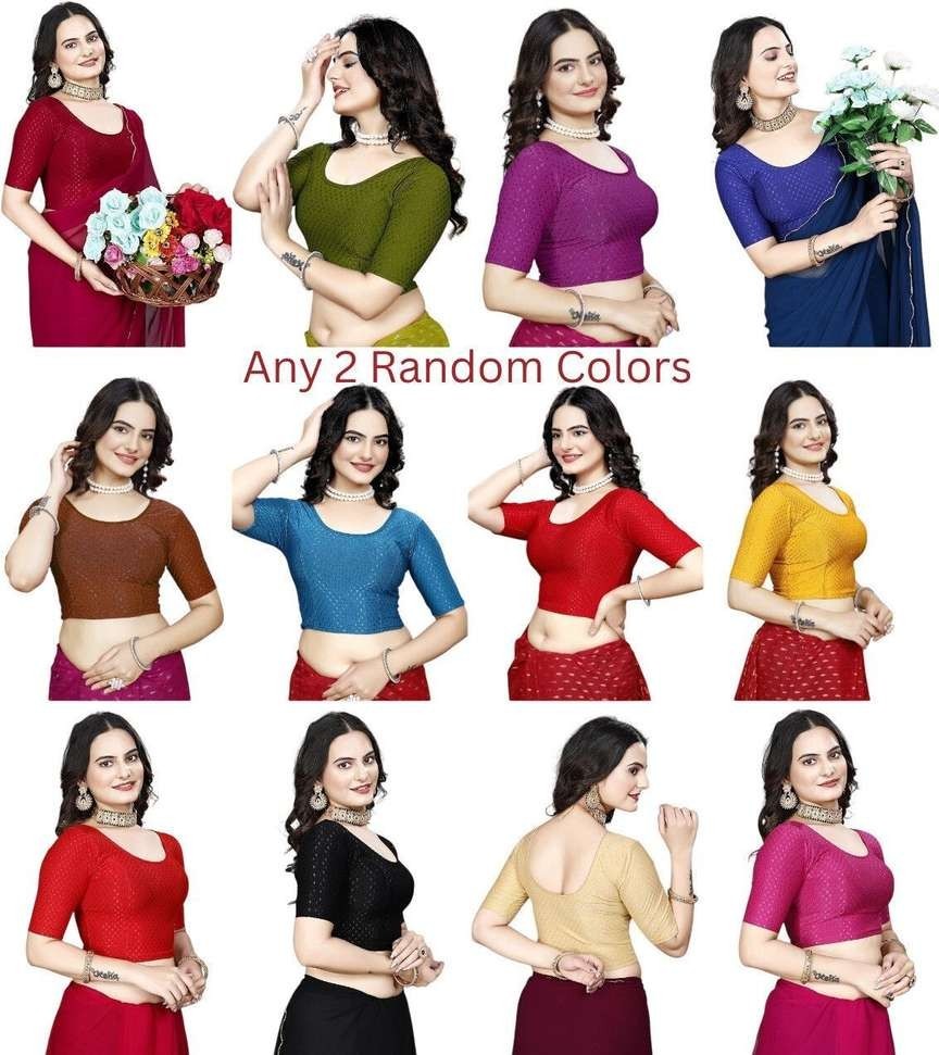 Traditional Indian Saree Blouse for Women Padded Fancy Blouse Top ,Customize