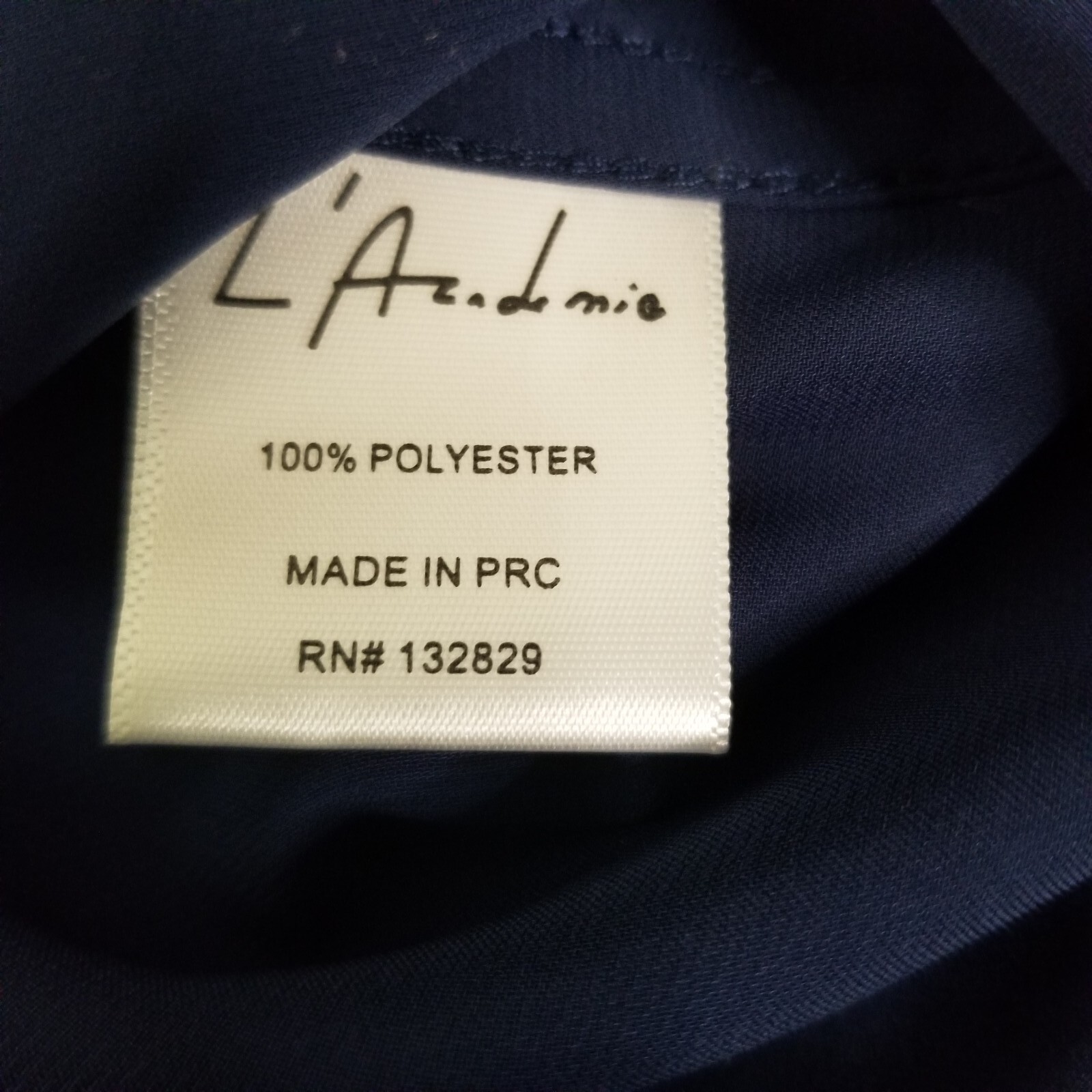 REVOLVE x L’ Academie Womens Shirt Blue Size XS Extra Small Lace Up Collared