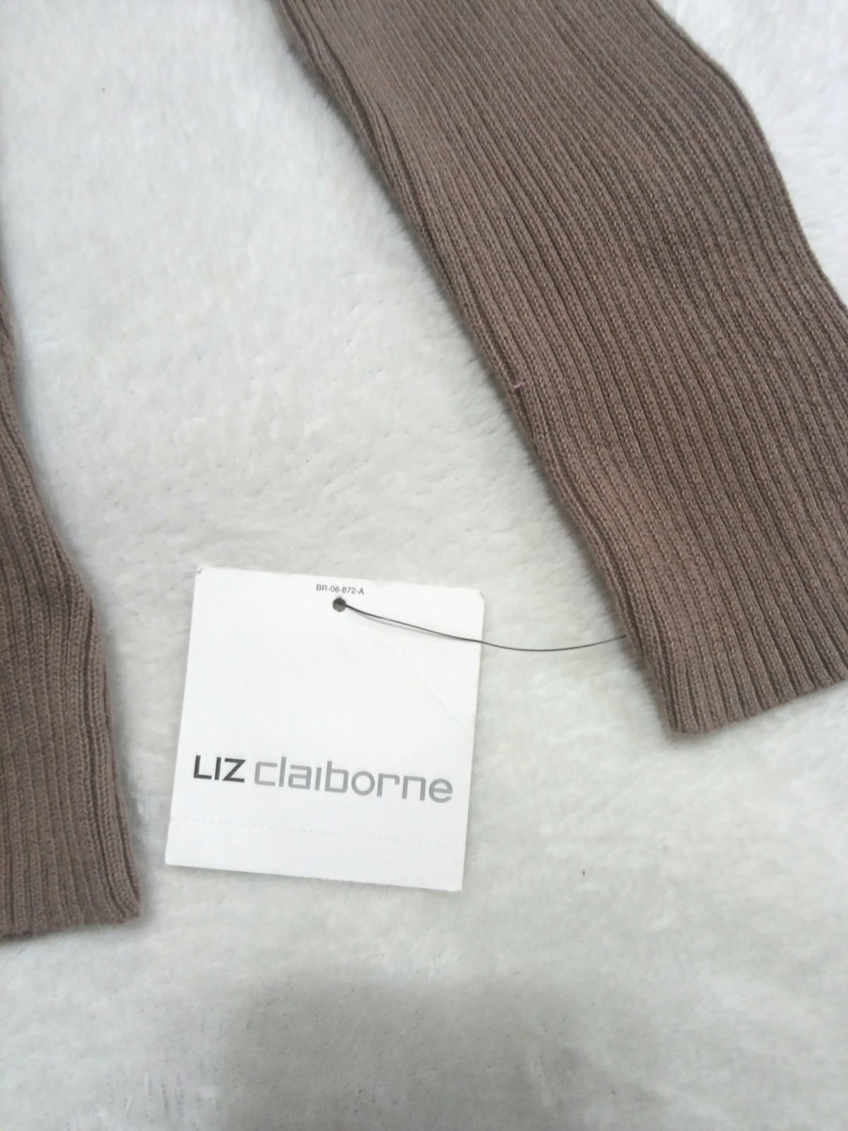 Liz Claiborne Turtle Neck Smokey Taupe Women’s Size S Comfortable Nwt
