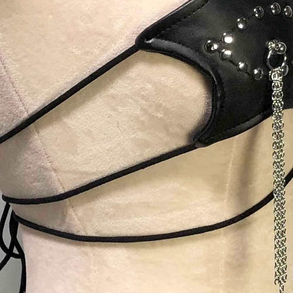 Goth Tops Emo Clothing Grunge Spiked Y2K Punk Rock Clothes Gothic Tank