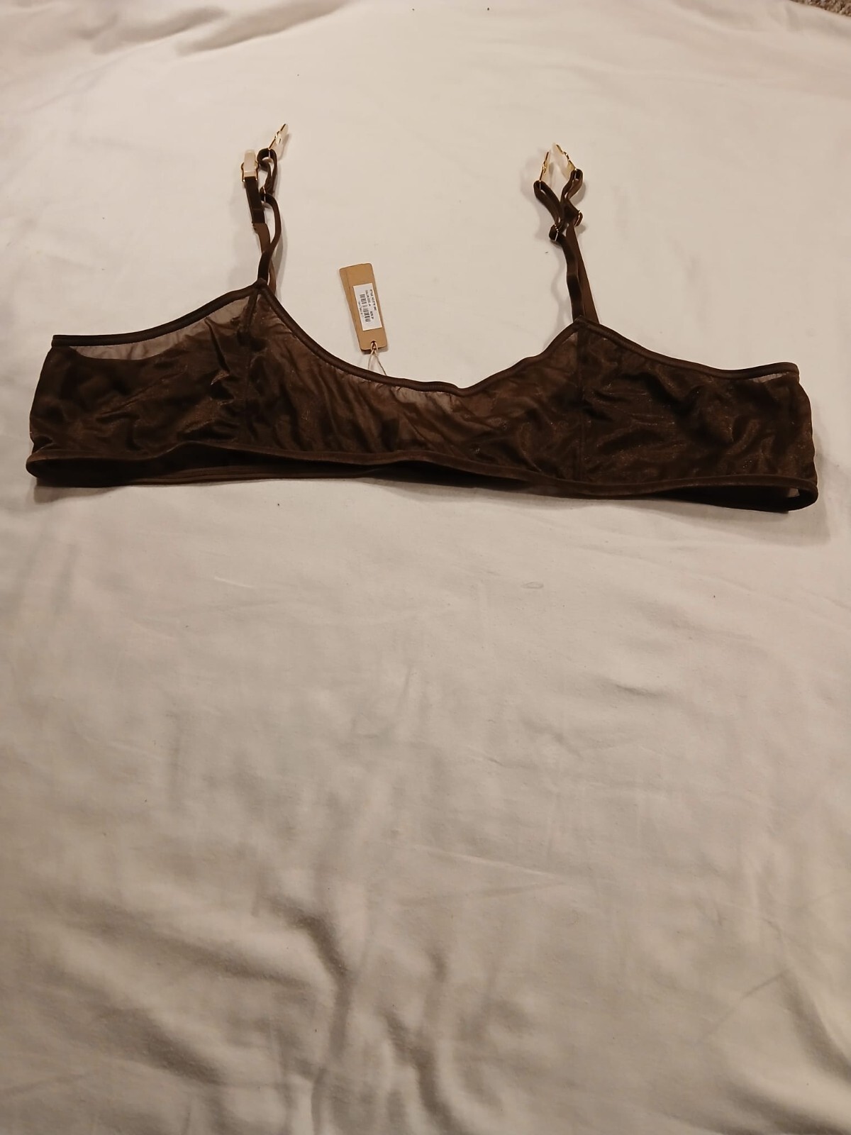 Skims Underwire Bra Women’s Size 3X Cocoa Adjustable Strap AC-GTR-1540 G57