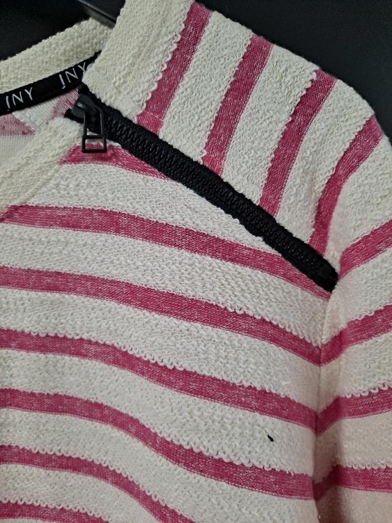 New with Tags Pink and White Striped JNY Sport Size 2X