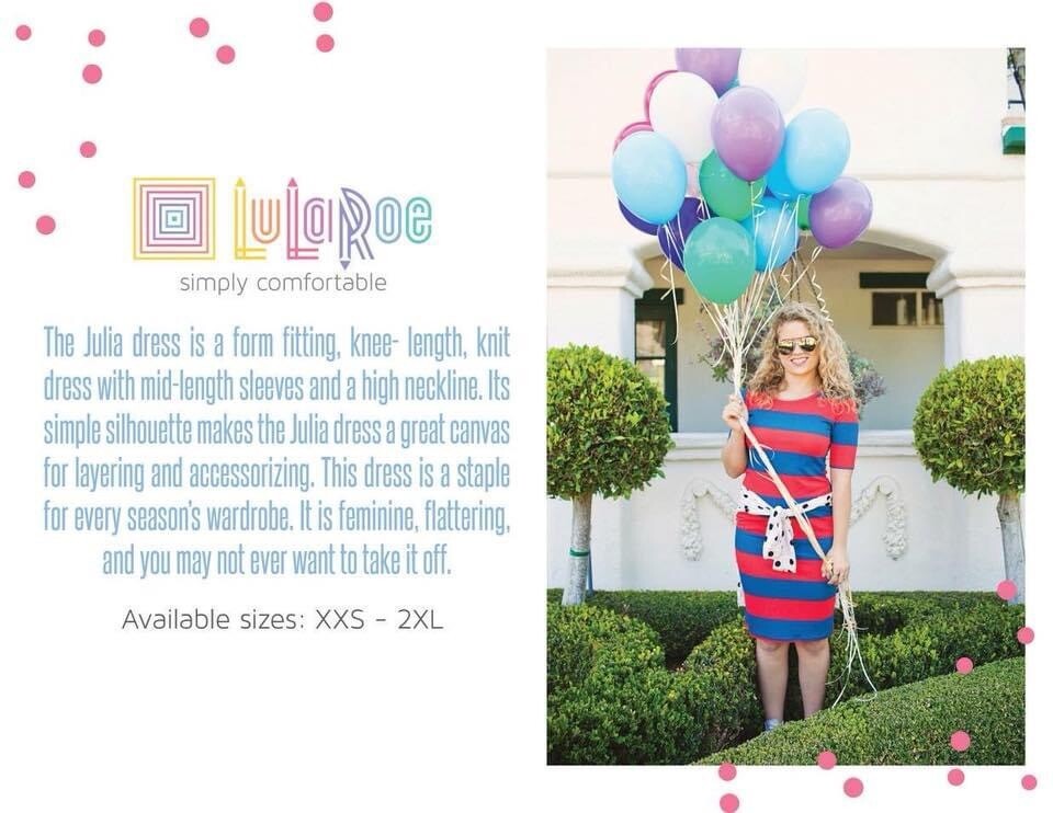 New! LuLaRoe S (Small) Julia Dress BNWT Vintage 1.0 Solid Gray w/ Mint Sleeves