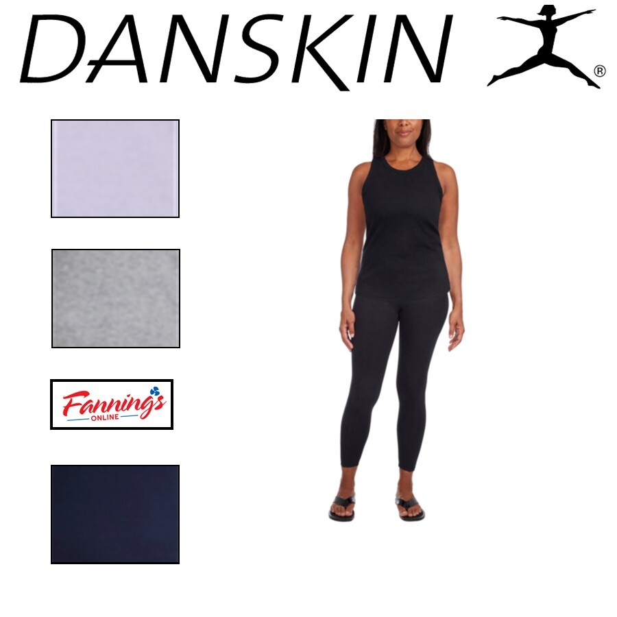 Danskin Ladies’ Ribbed Tank SINGLES | I12