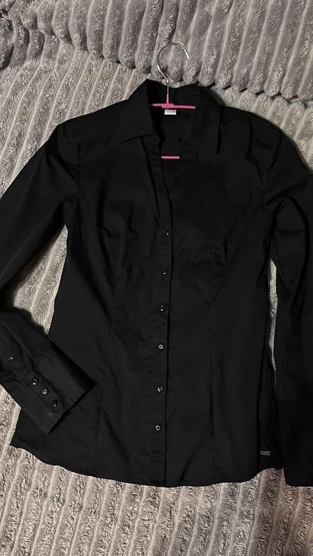 Women Oliver Spencer Shirt Black Cotton XS